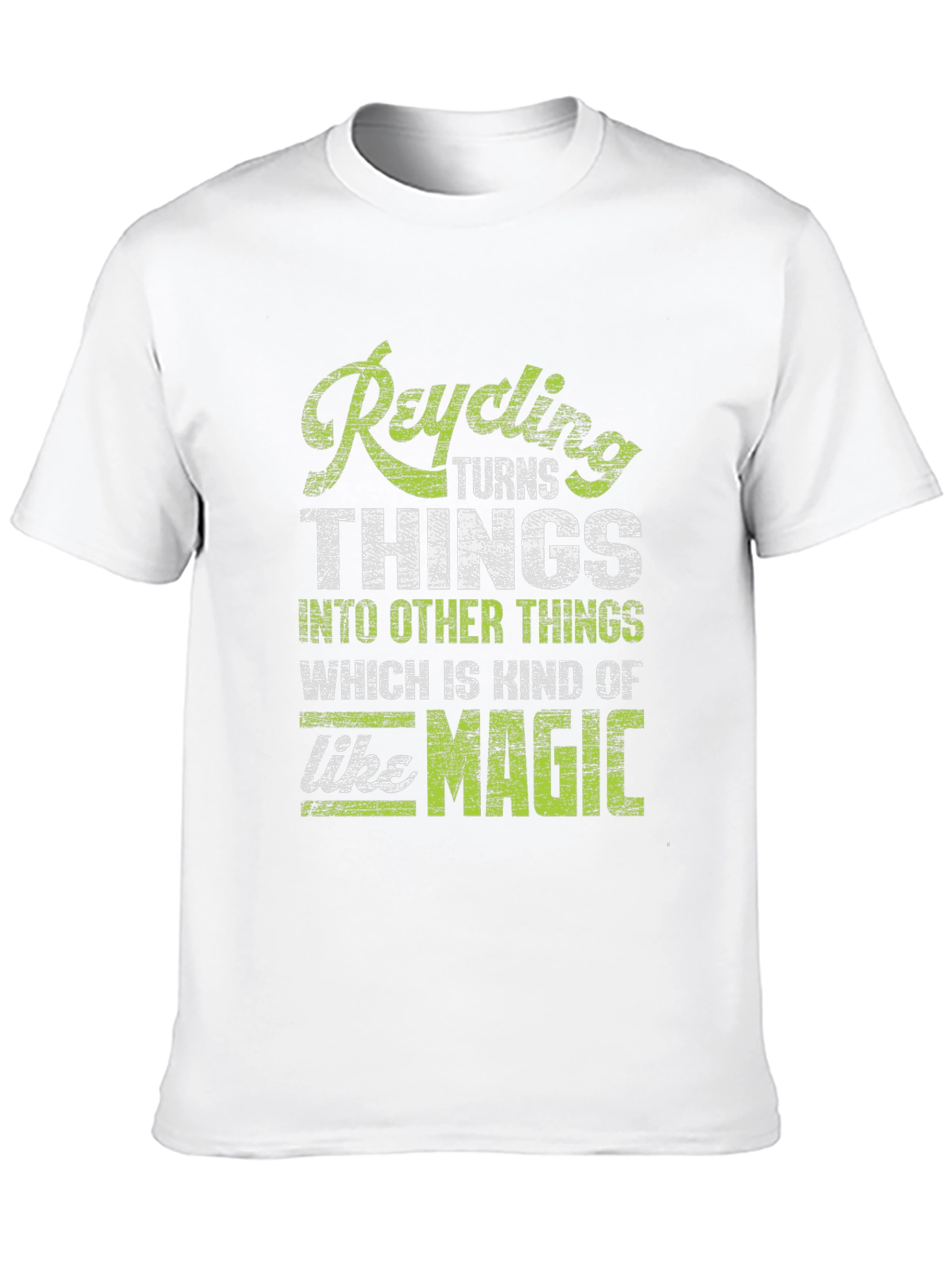 Recycling is Magic Graphic T-Shirt