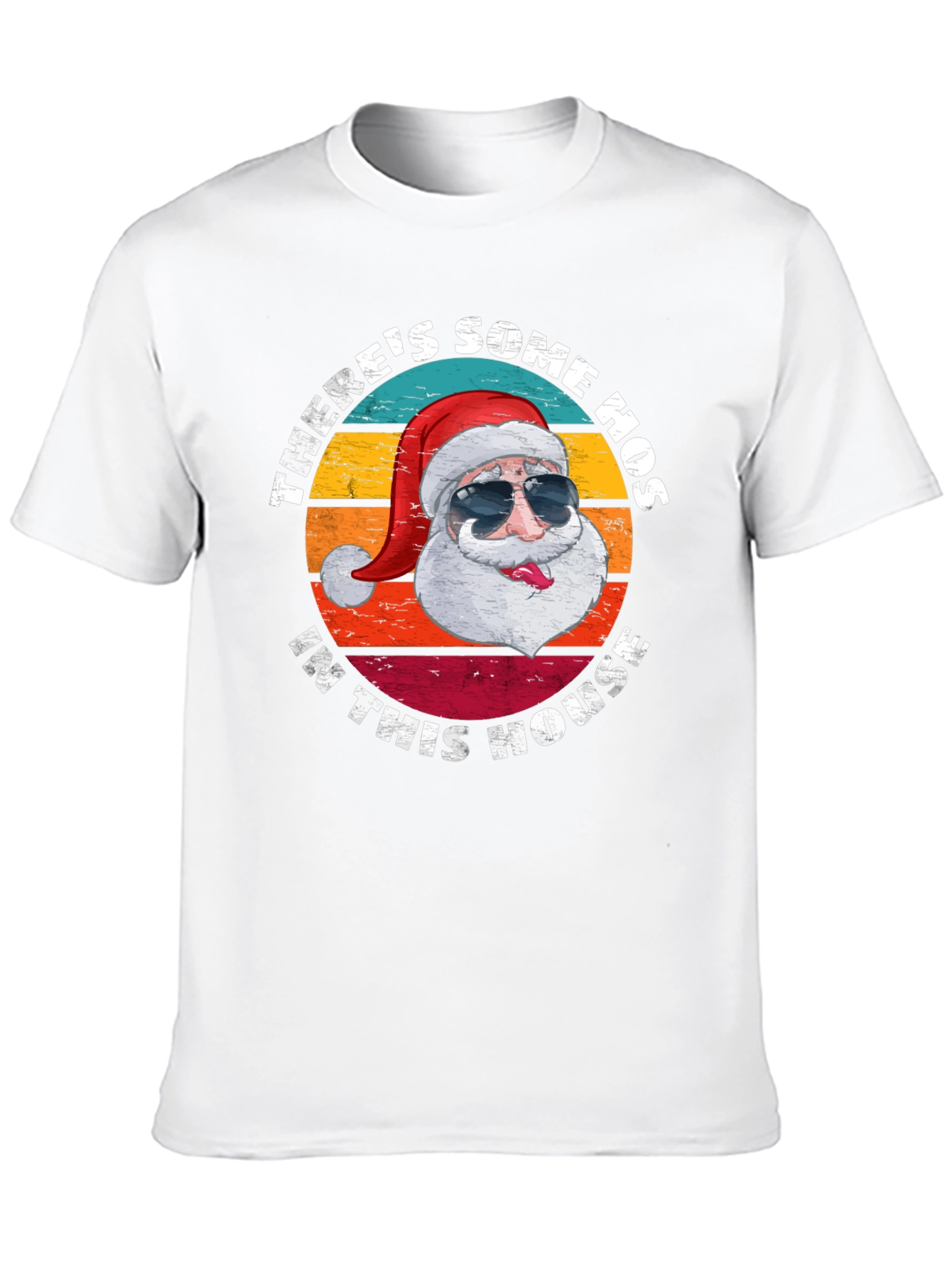 Santa Some Hos Christmas Graphic Tee