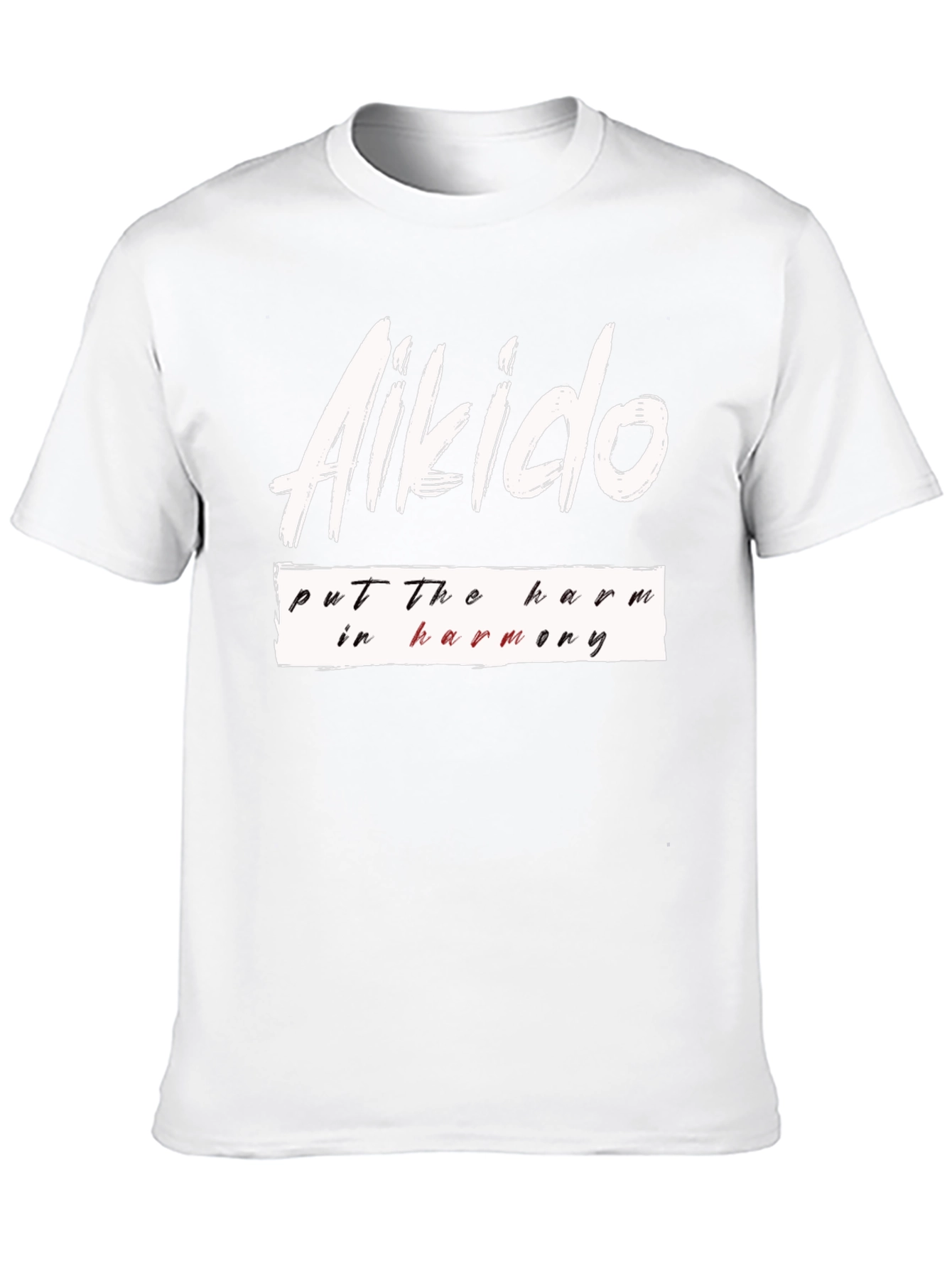 Aikido Harmony Black T-Shirt
