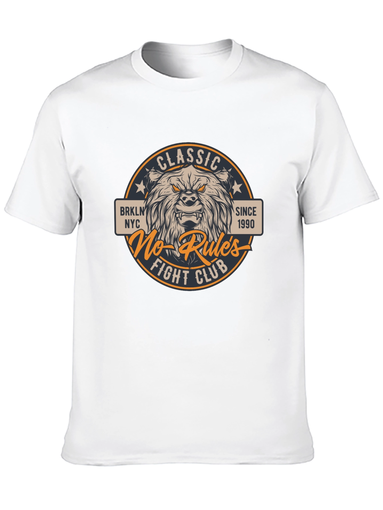 Classic No-Rules Fight Club Bear T-Shirt