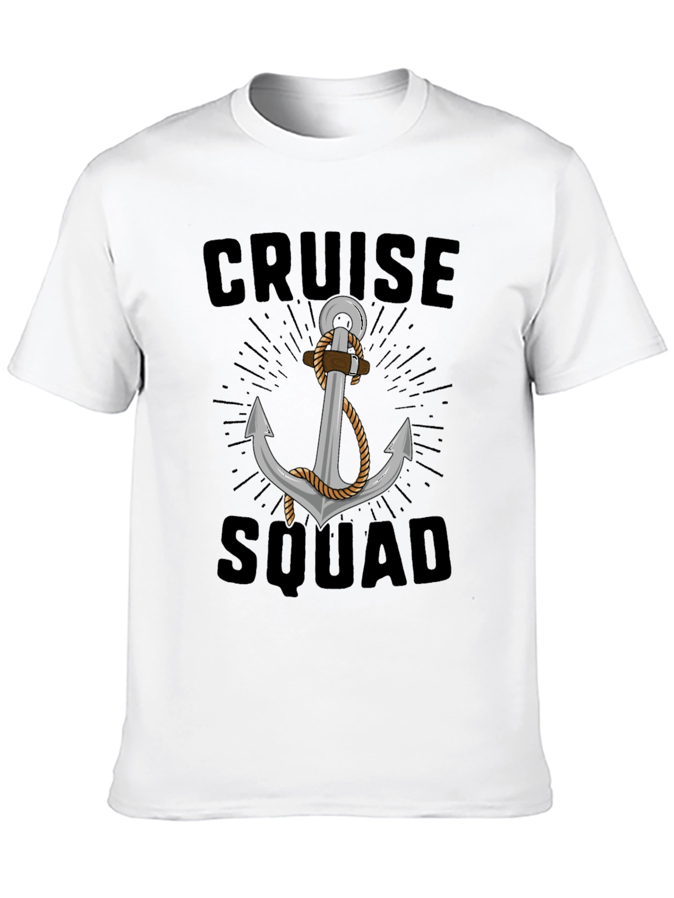 Cruise Squad Anchor Graphic T-Shirt