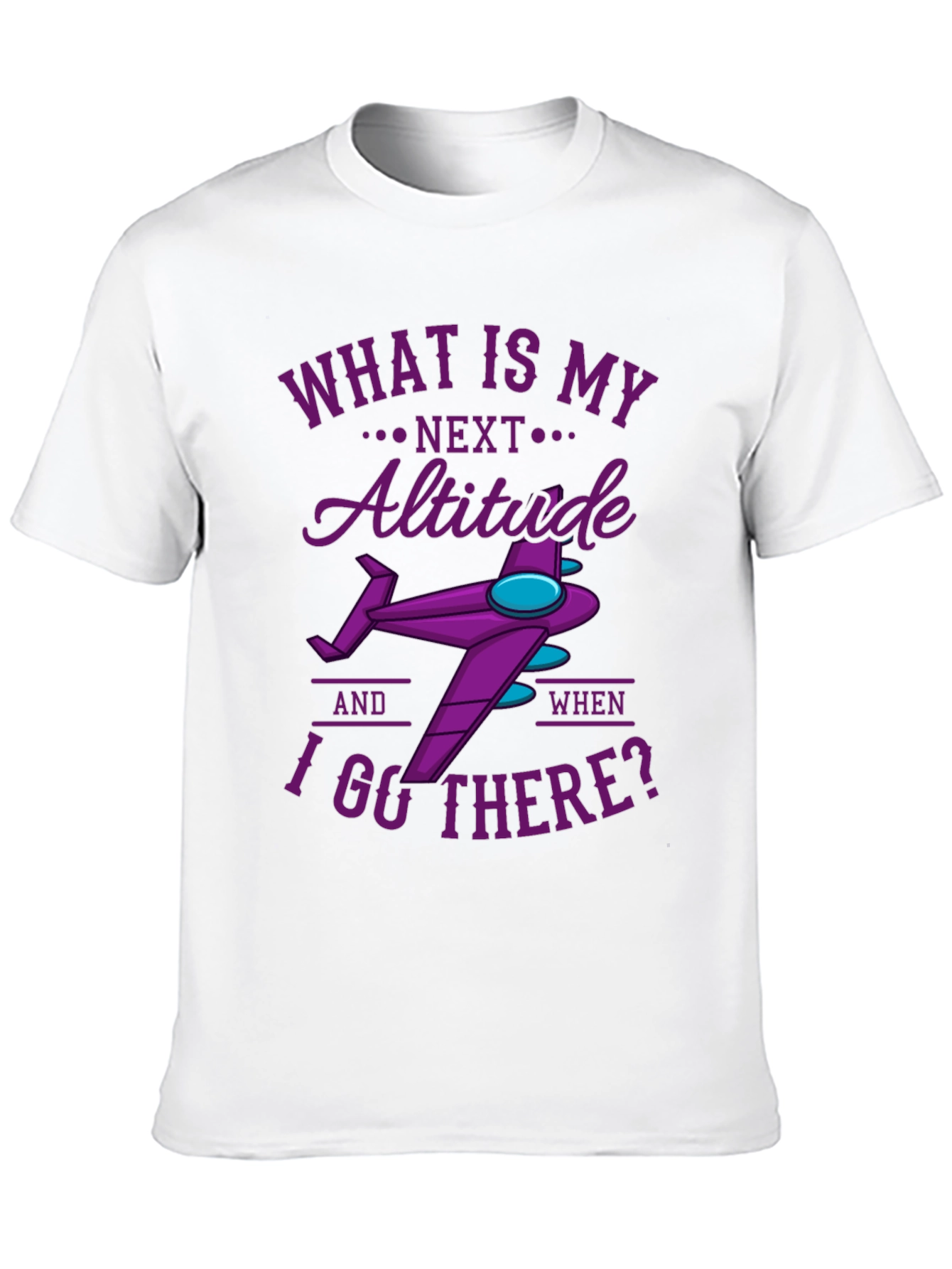 Altitude Airplane T-Shirt - Travel Gift Tee