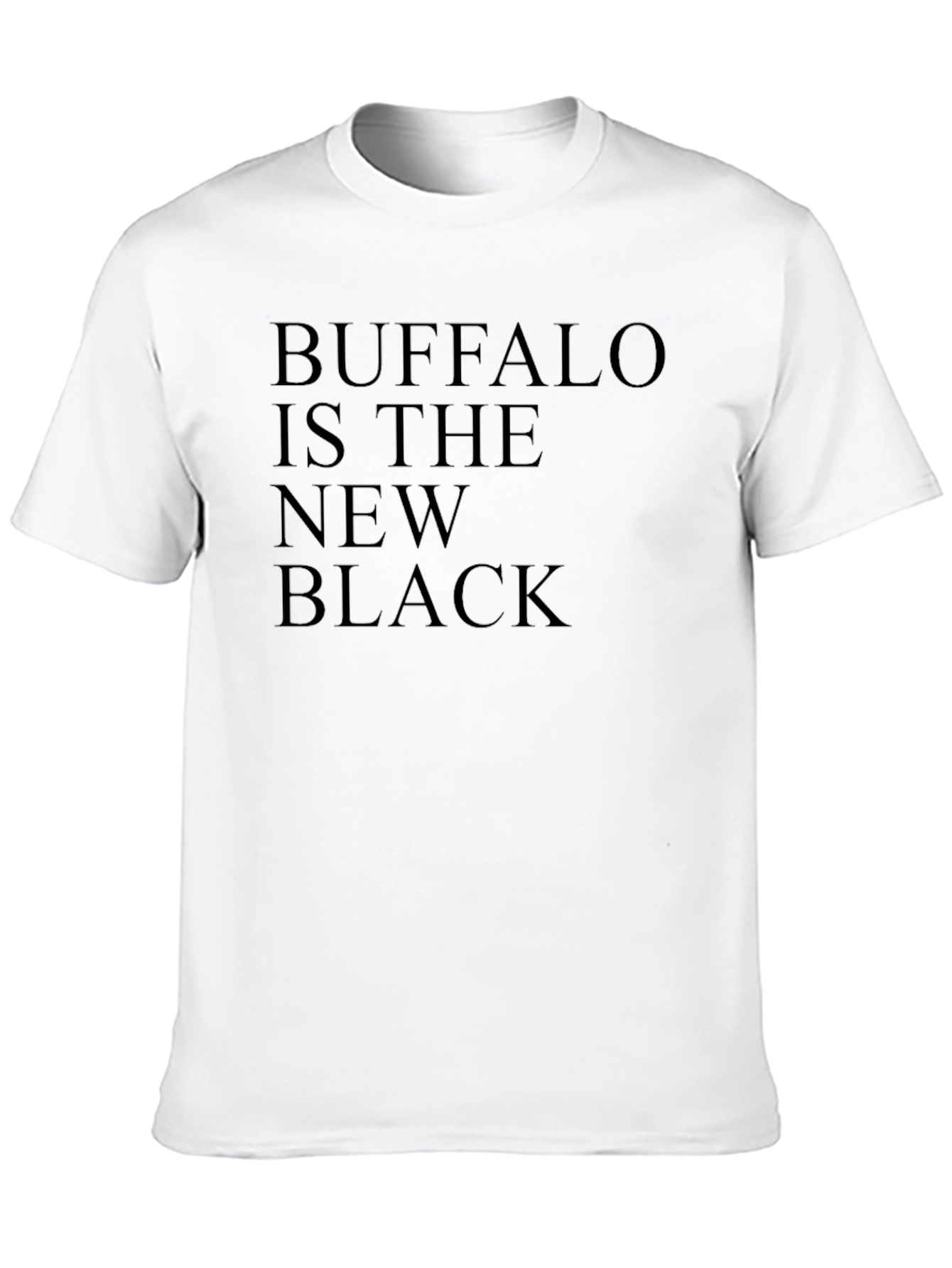 Buffalo Is The New Black Graphic Tee