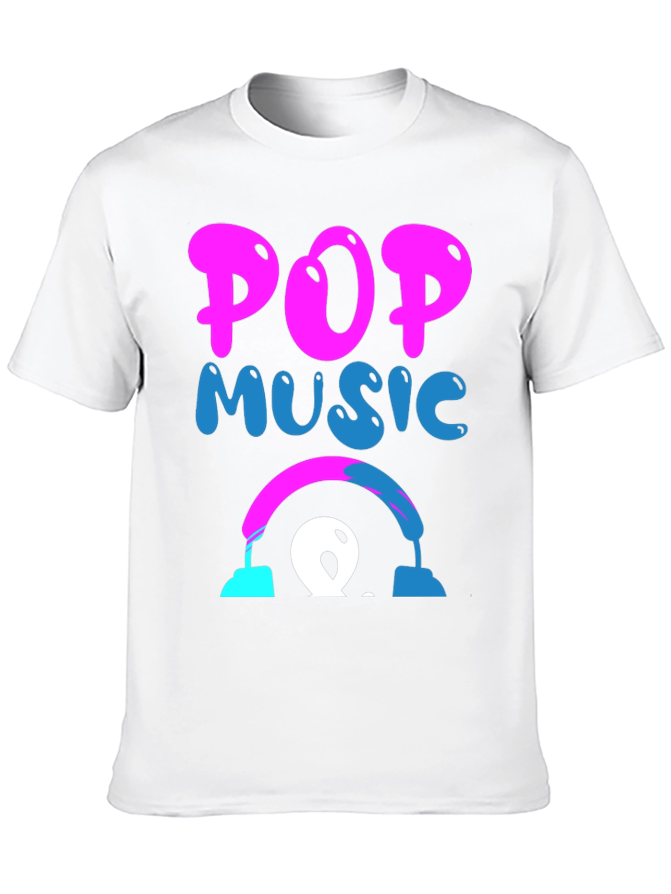 Pop Music Graphic Tee - Funky Design!