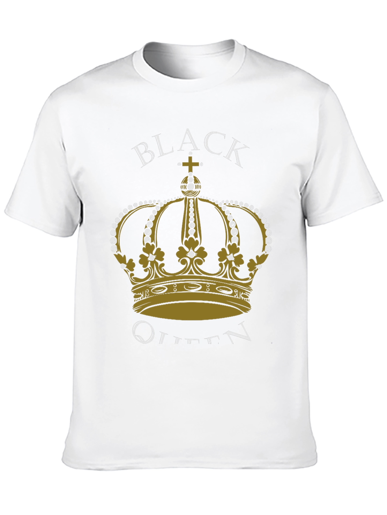 Black Queen Crown Graphic T-Shirt