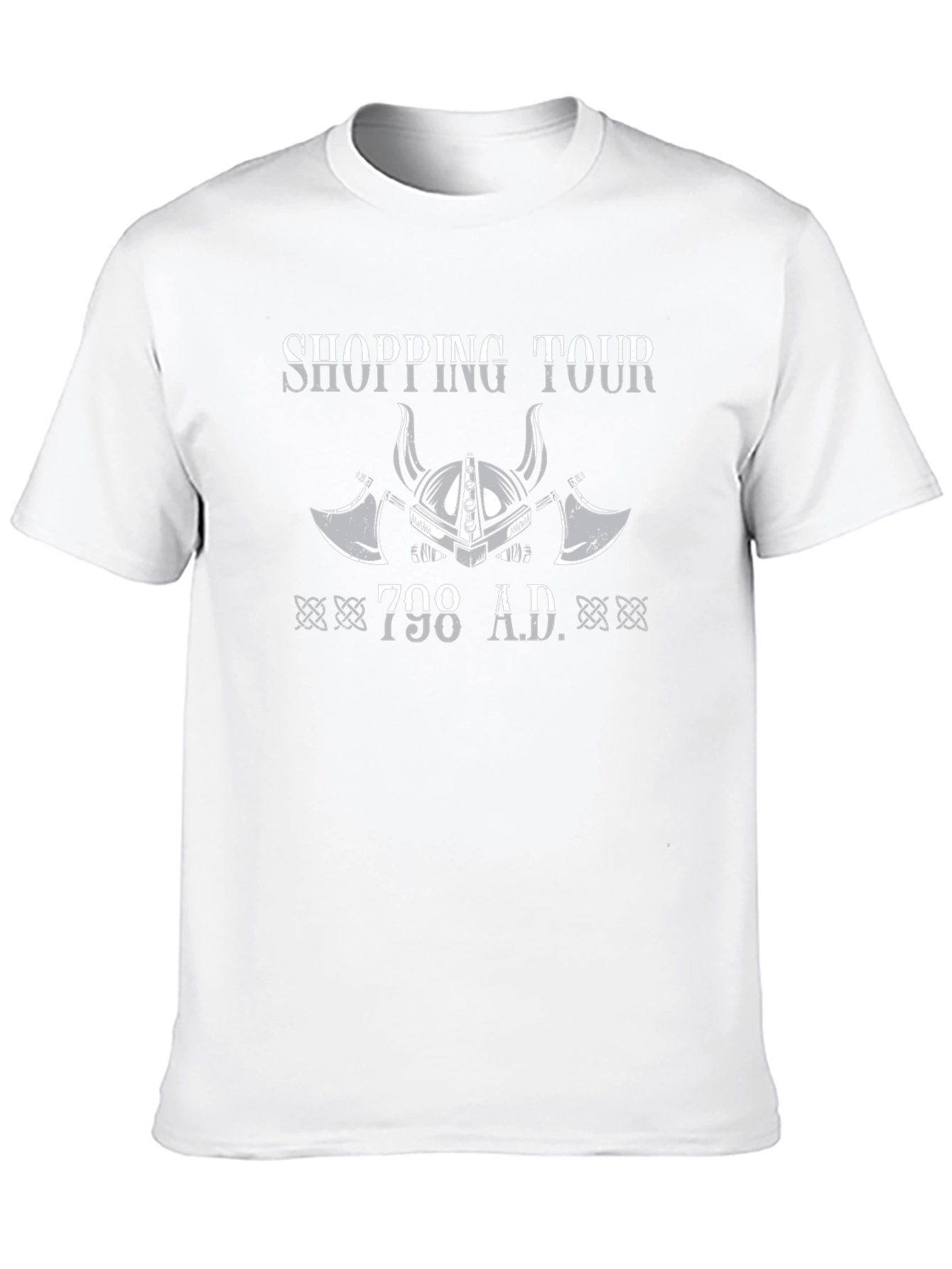 Shopping Tour 798 A.D. Black T-Shirt