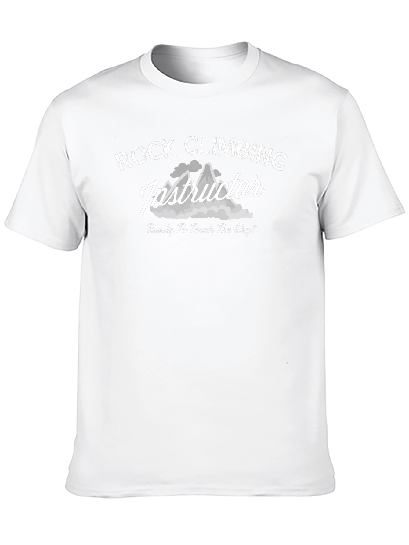 Rock Climbing Instructor Graphic T-Shirt