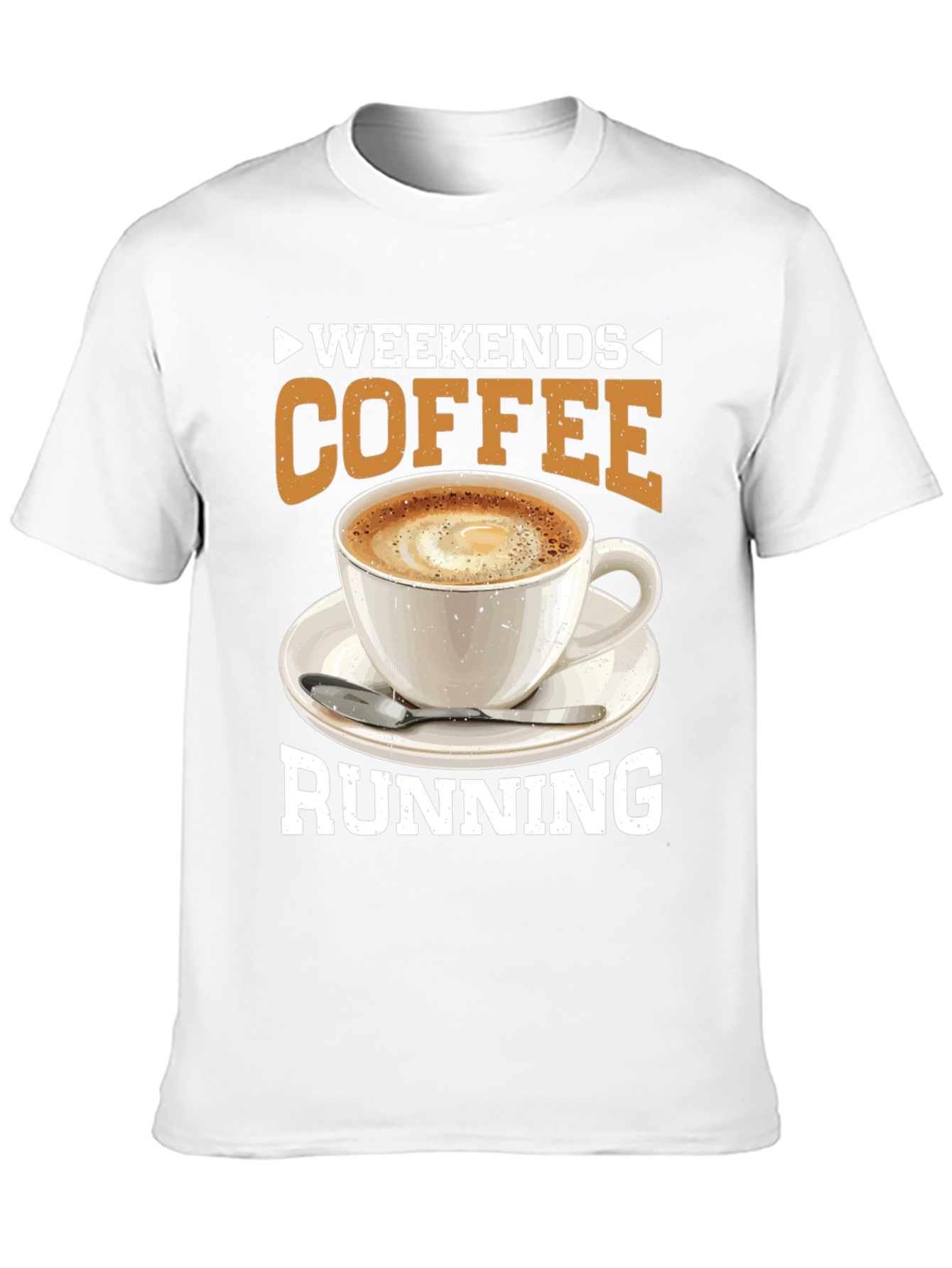 Weekends Coffee Running T-Shirt