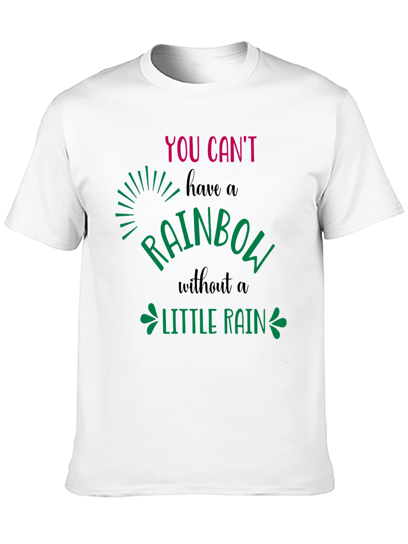 Rainbow Little Rain Graphic Tee