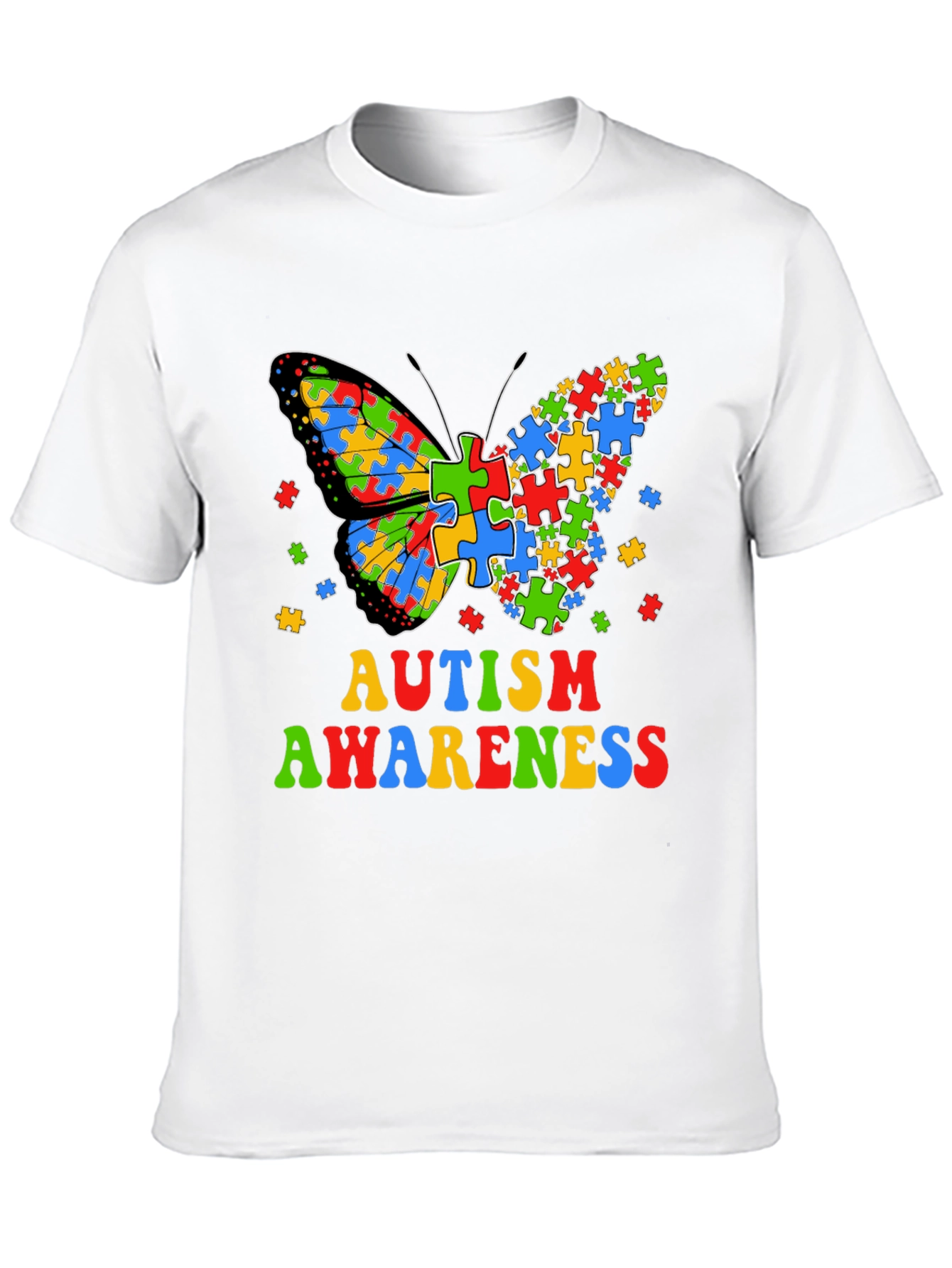 Autism Awareness Butterfly T-Shirt