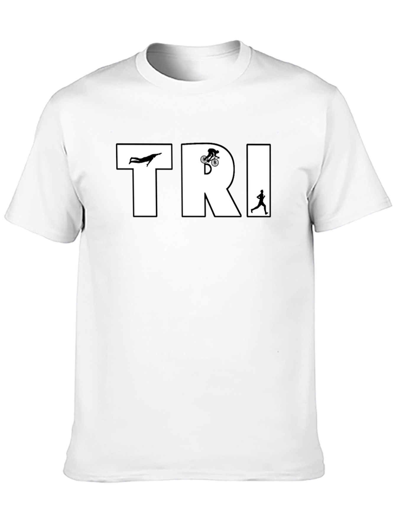 Triathlon T-Shirt - Swim Bike Run