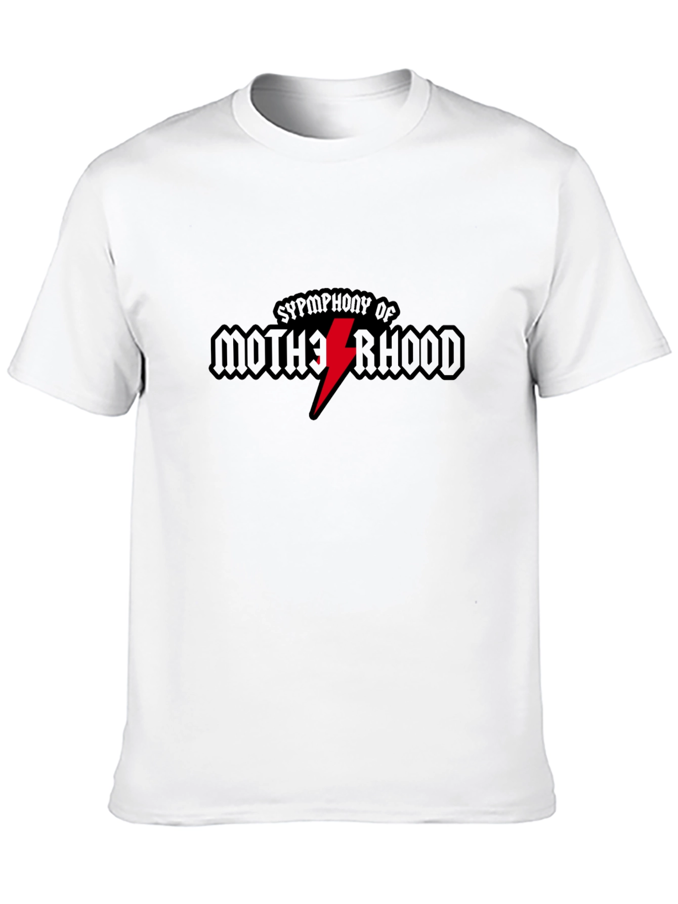 Symphony of Motherhood Black Graphic Tee