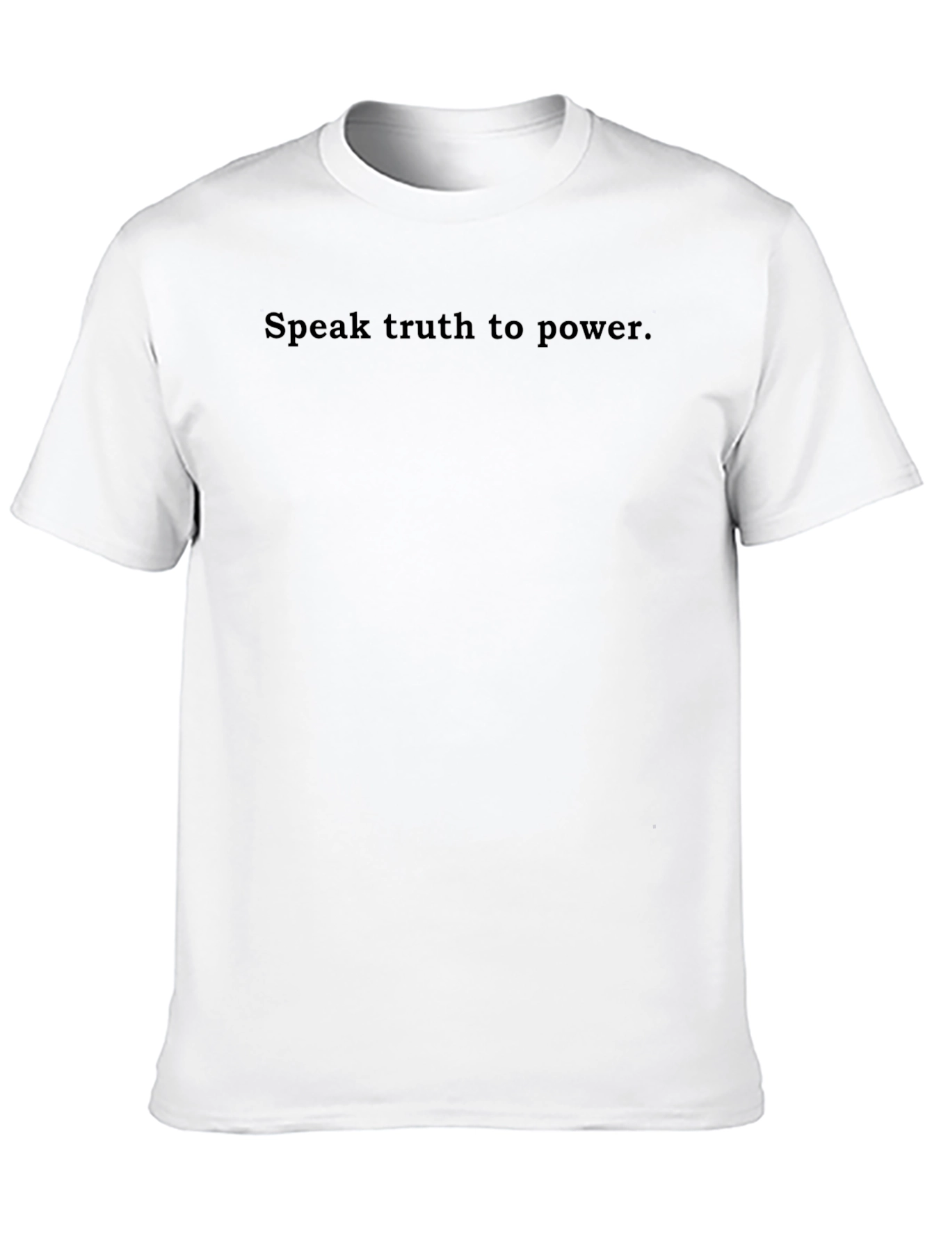 Speak Truth to Power Black T-Shirt