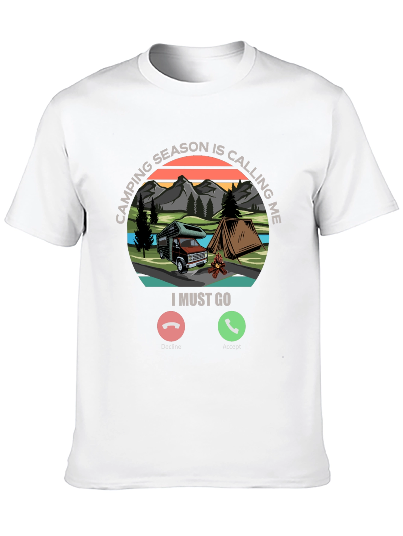 Camping Season Calling T-Shirt