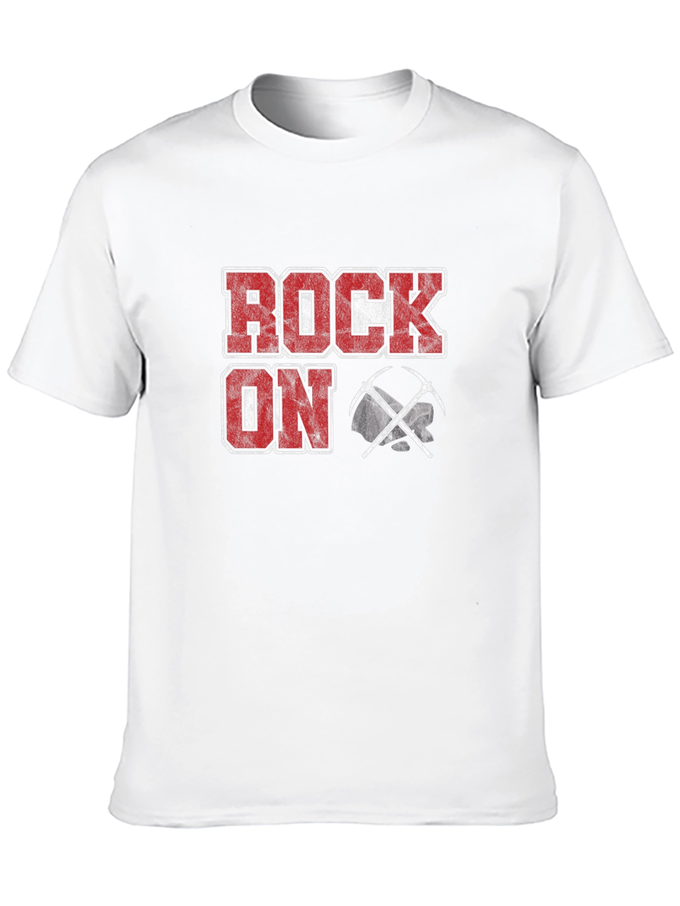 Rock On Mining T-Shirt - Black Cotton Tee