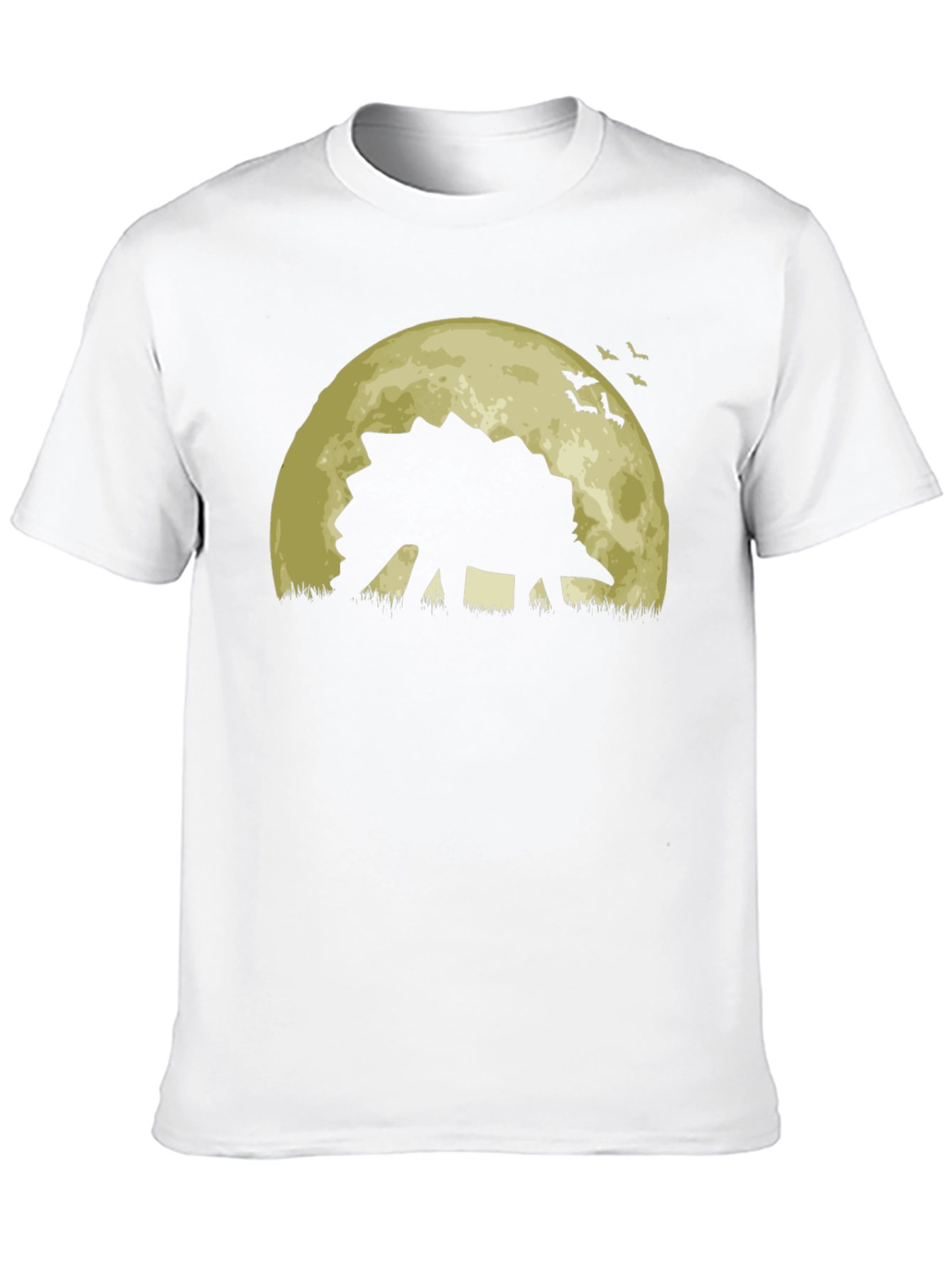 Dinosaur Moon Silhouette T-Shirt