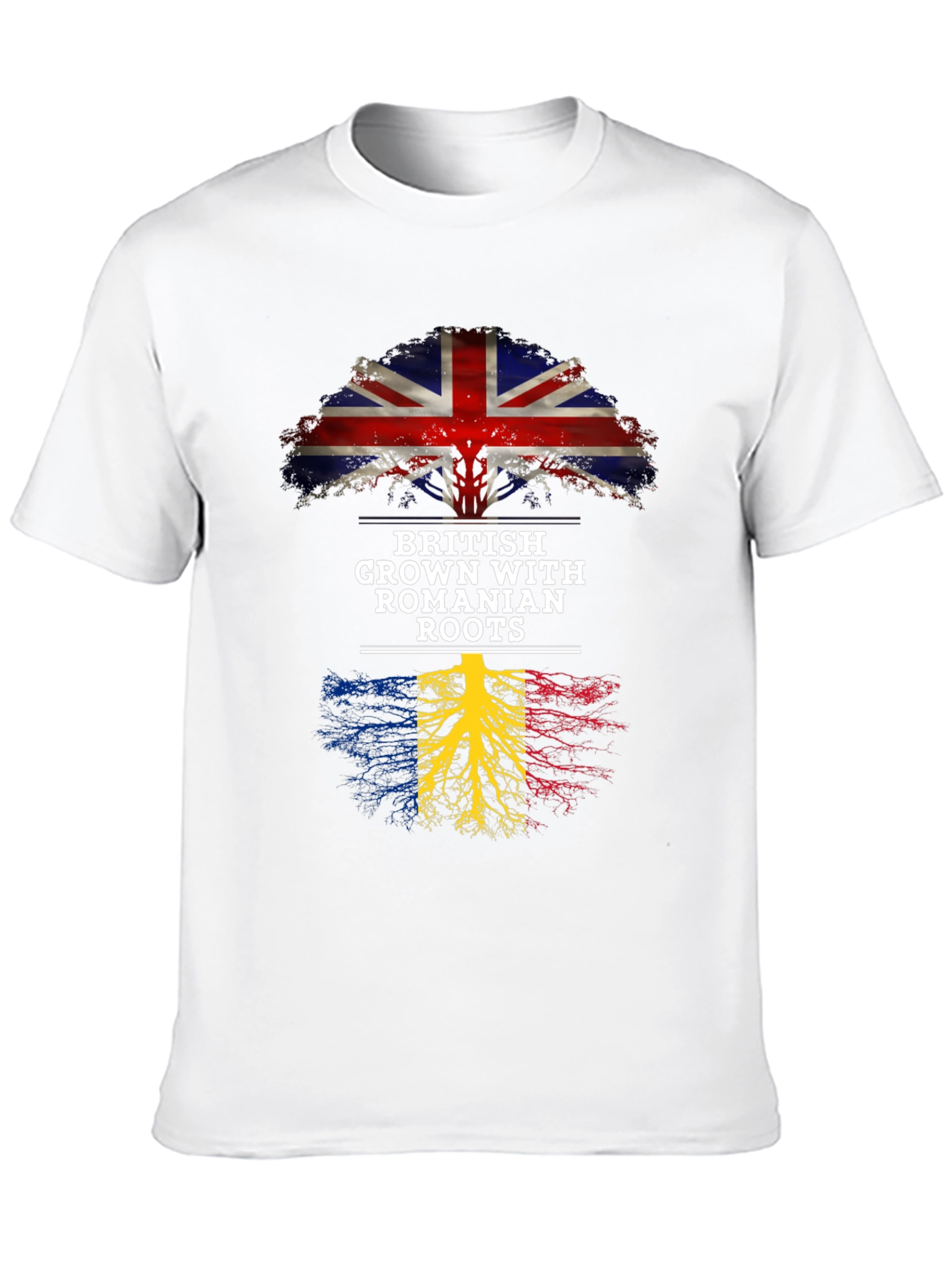 British Grown with Romanian Roots T-Shirt