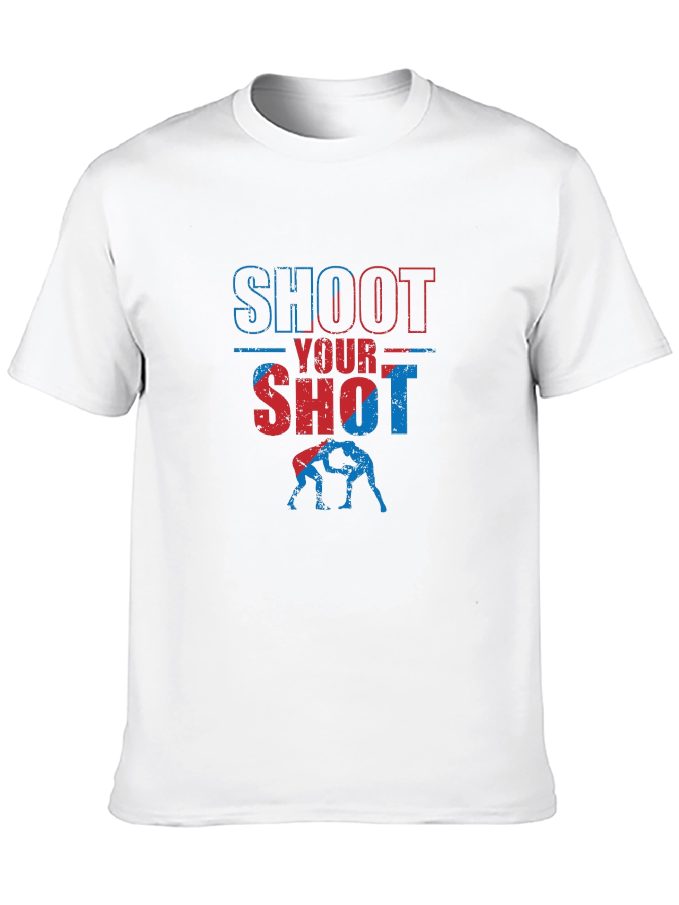 Shoot Your Shot Wrestling Graphic T-Shirt