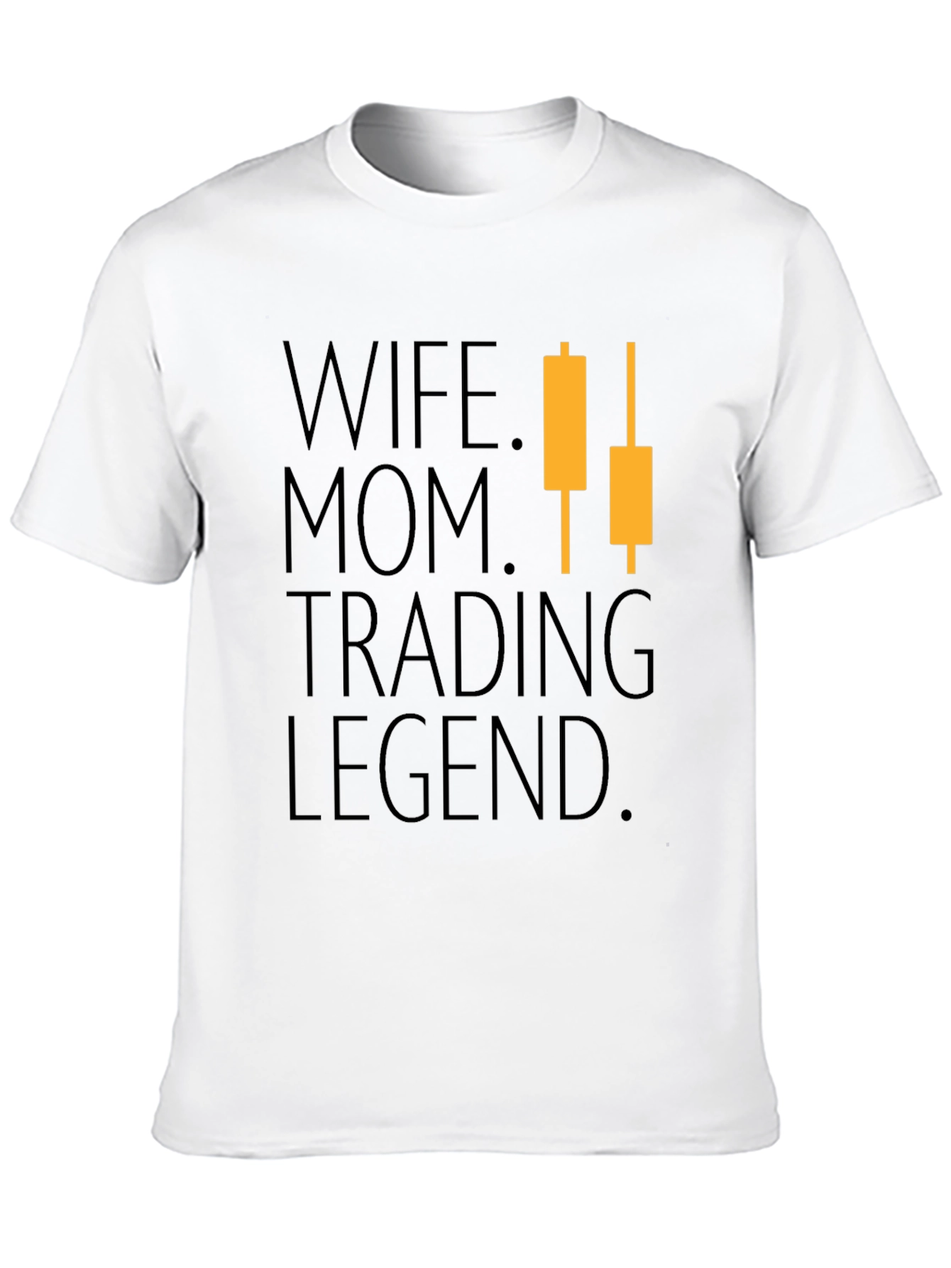 Wife Mom Trading Legend Graphic T-Shirt