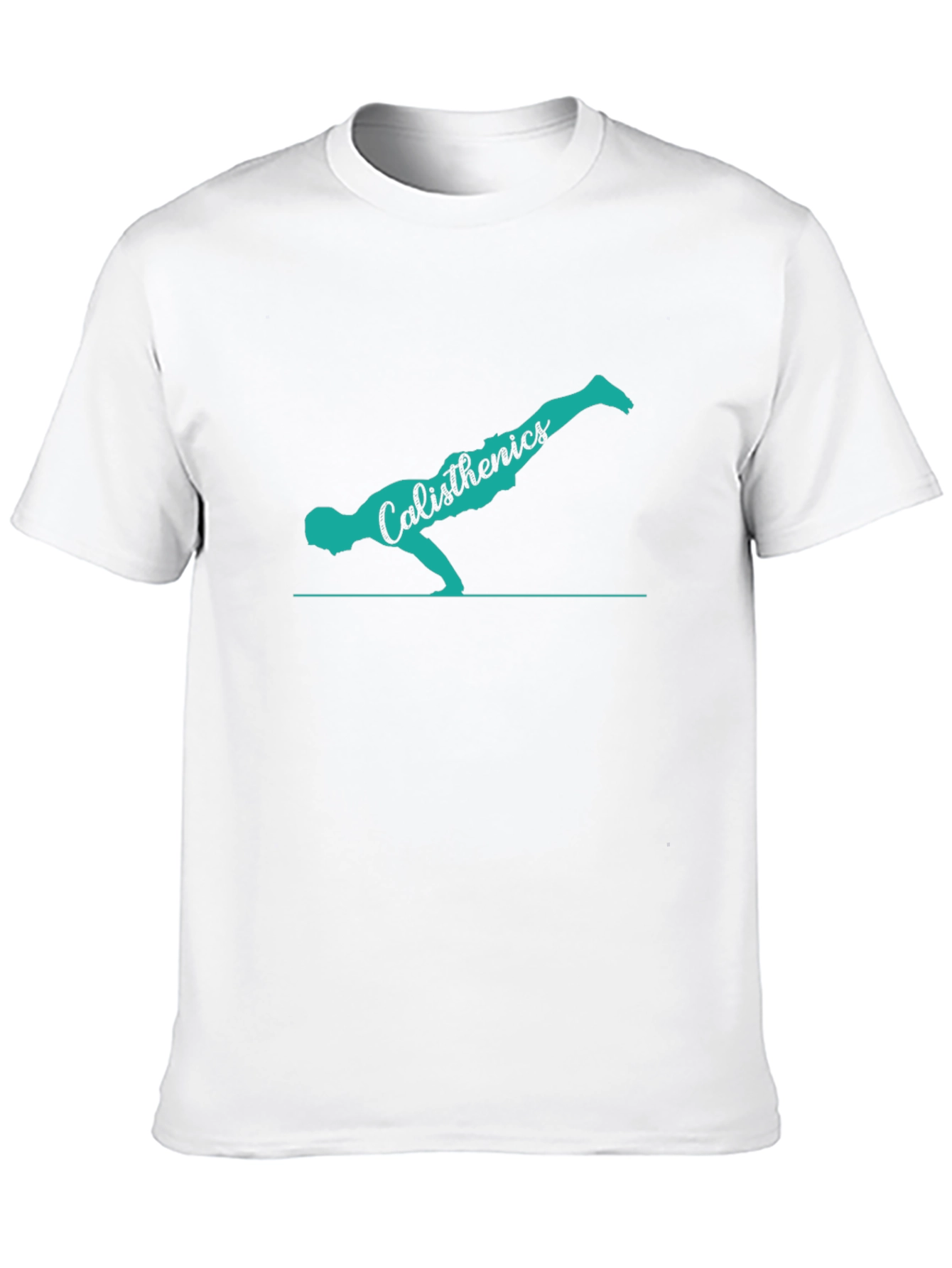 Calisthenics Silhouette Graphic Tee - Black