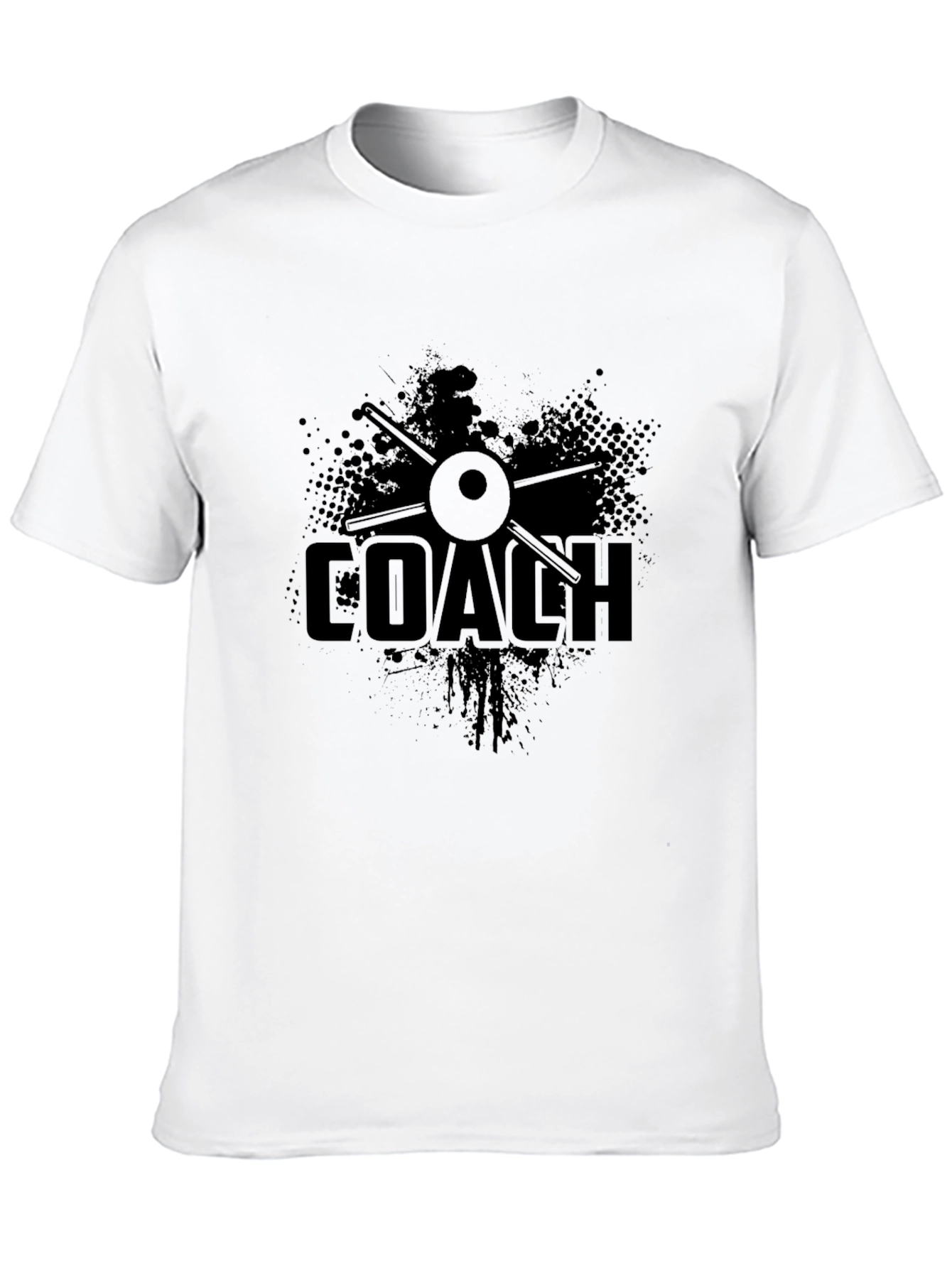 Coach Design Black T-Shirt