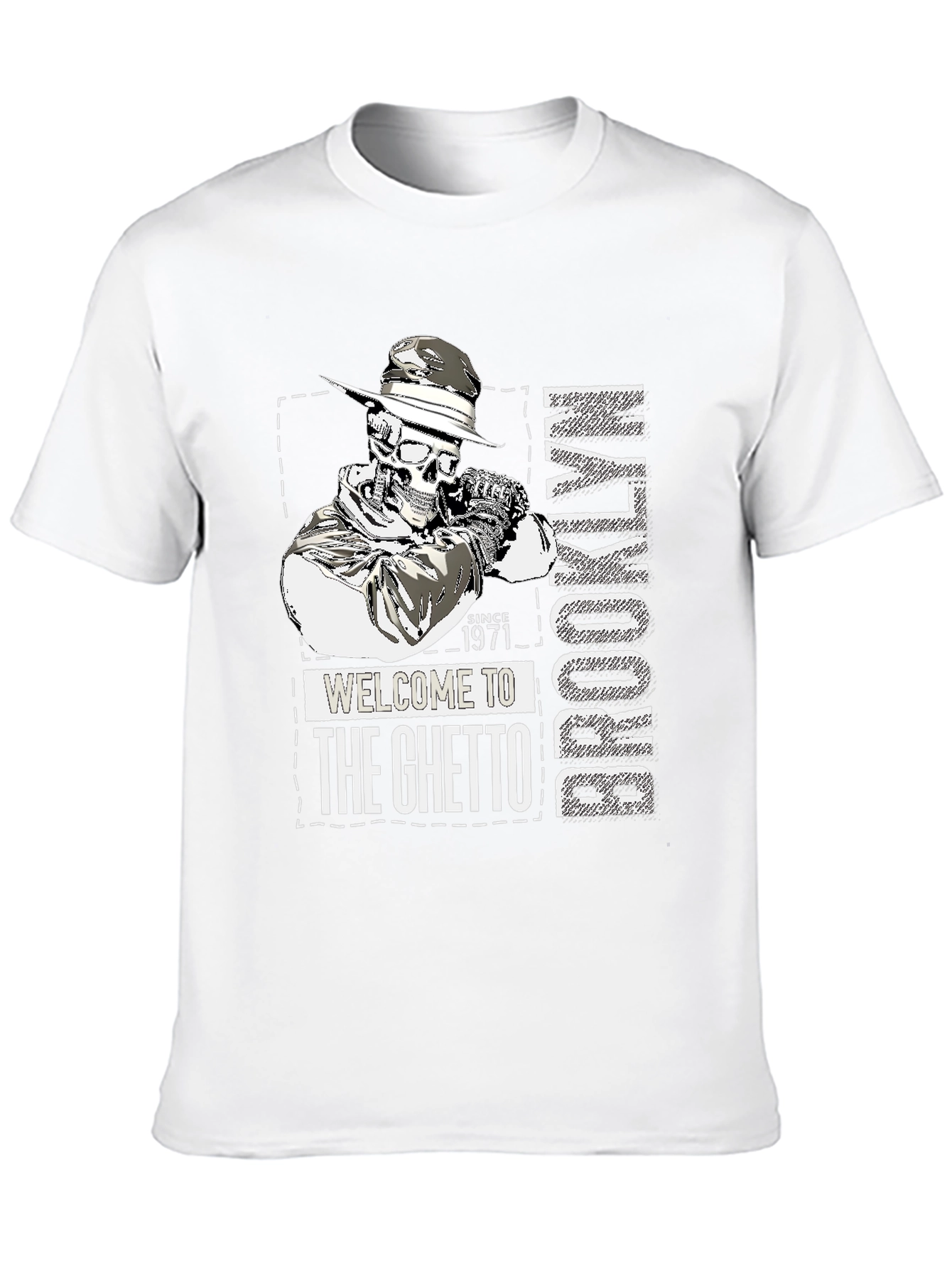 Brooklyn Ghetto Skeleton T-Shirt