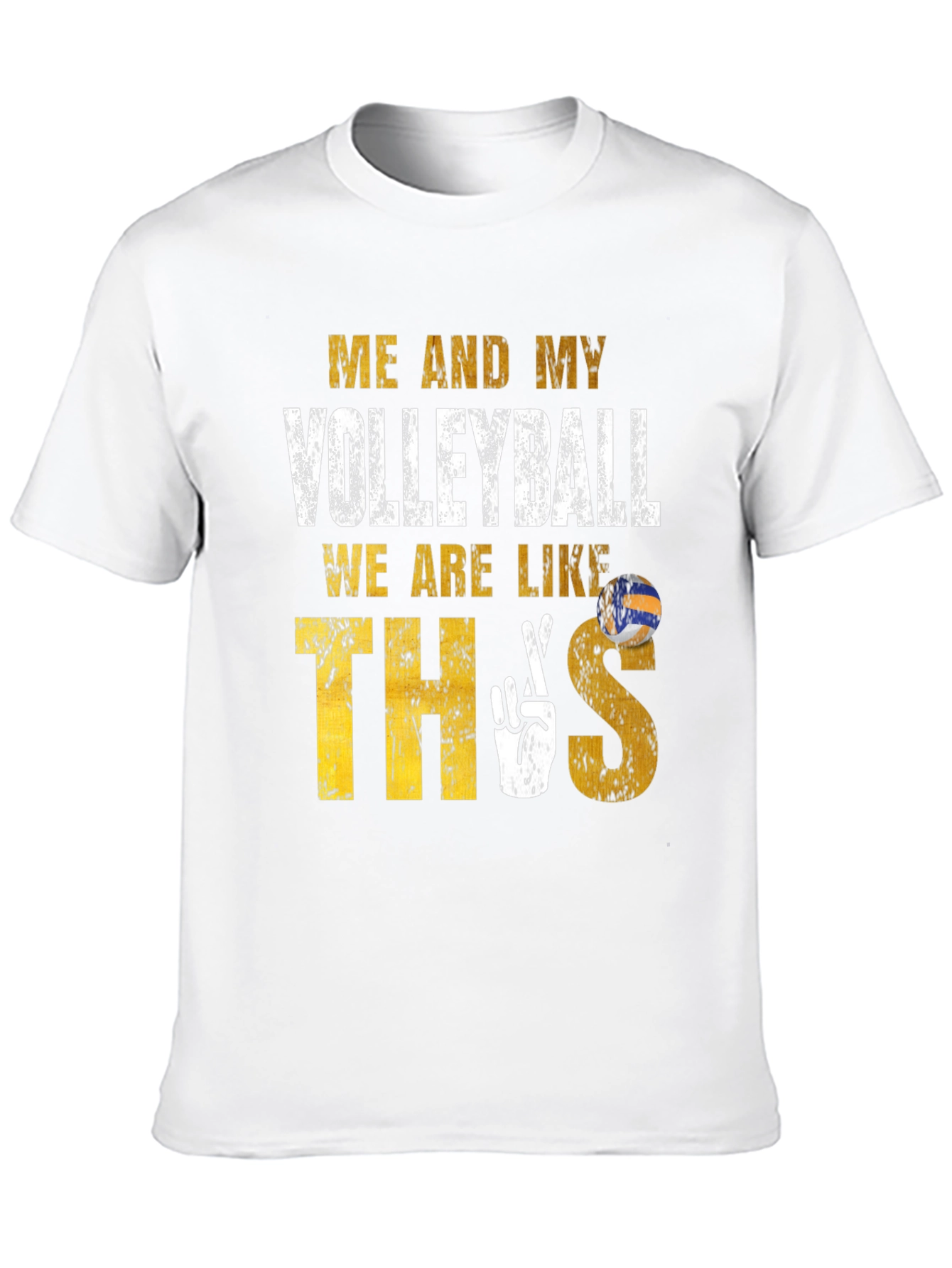 Volleyball Graphic Tee - Me and My Volleyball