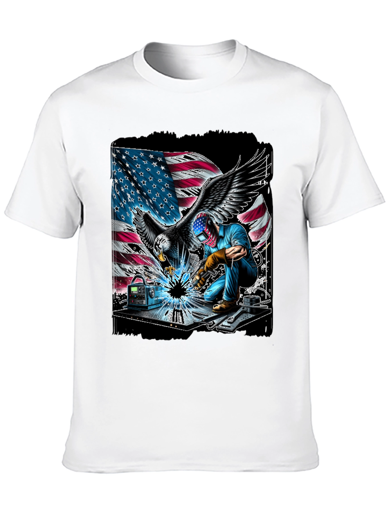 American Welder Eagle T-Shirt