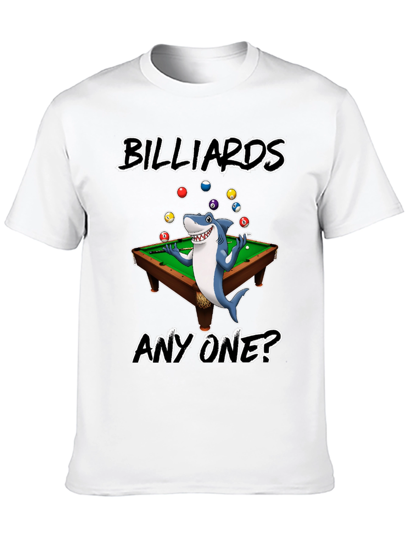 Billiards Shark Graphic T-Shirt