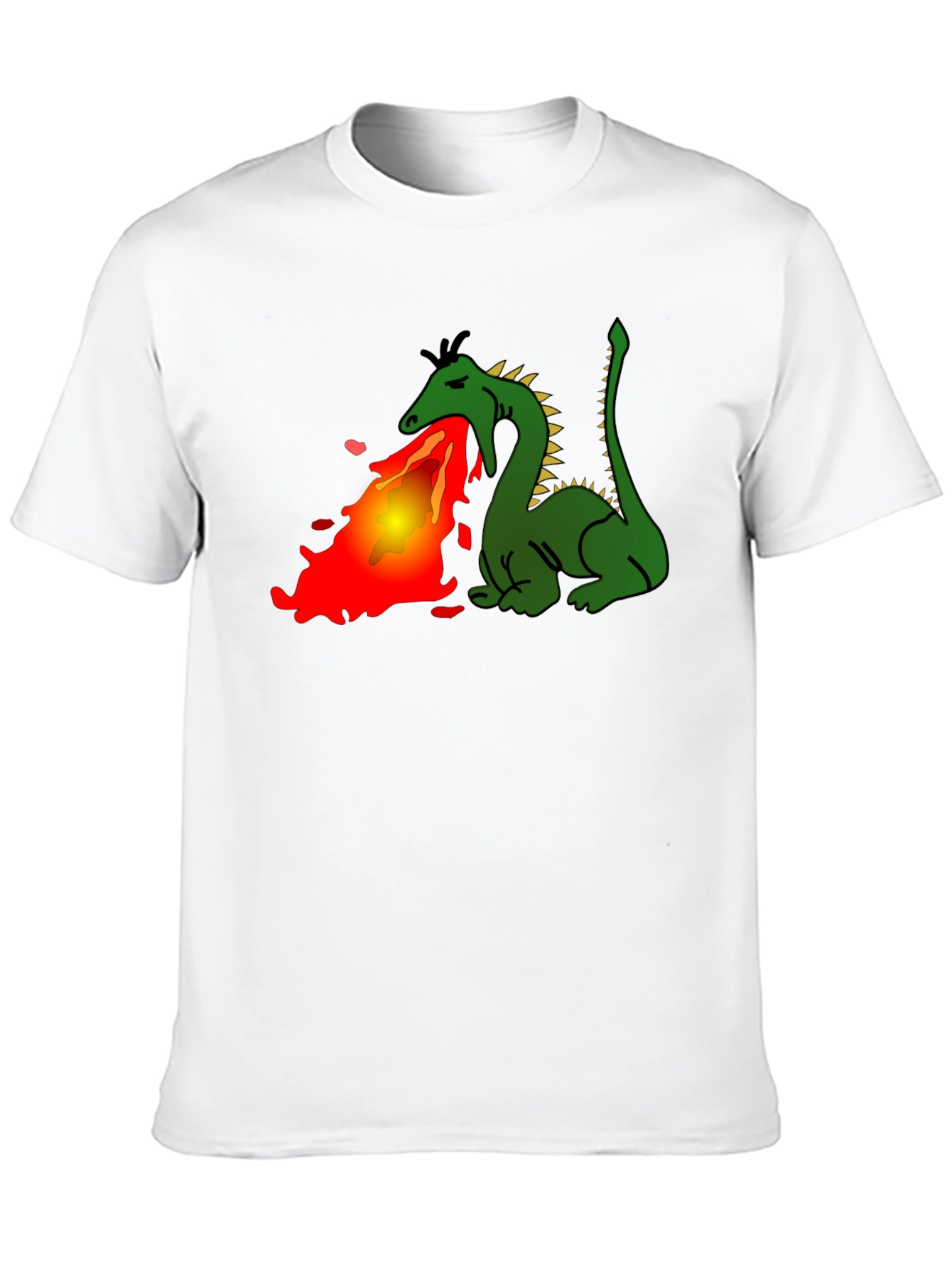 Dragon Fire Black T-Shirt