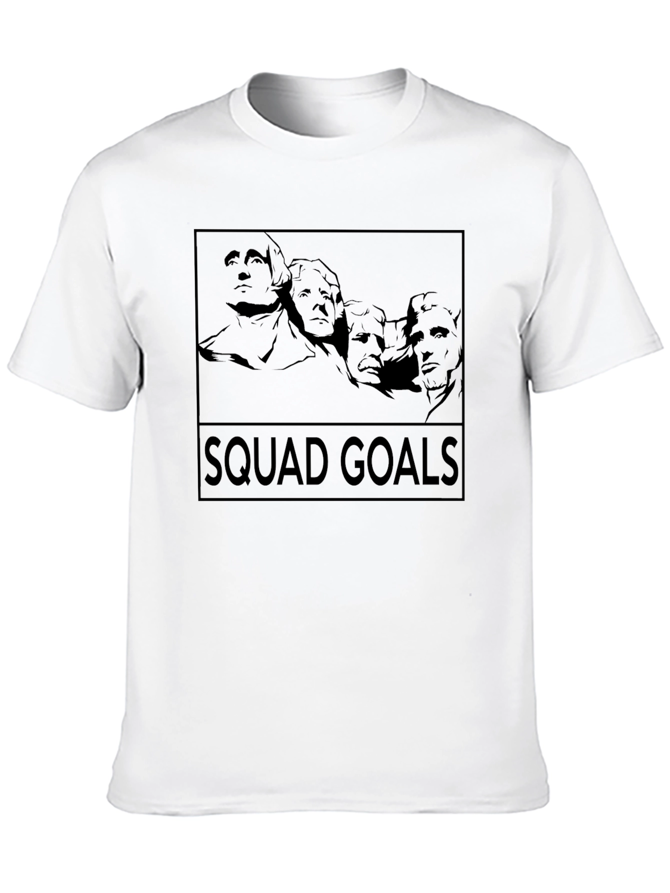 Squad Goals Graphic Tee - Black