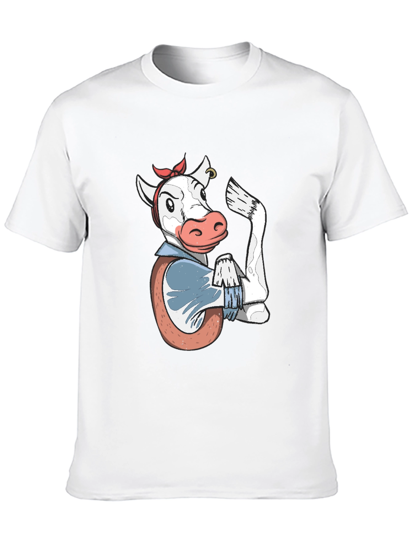 Cowgirl Power T-Shirt - Black Cotton Tee