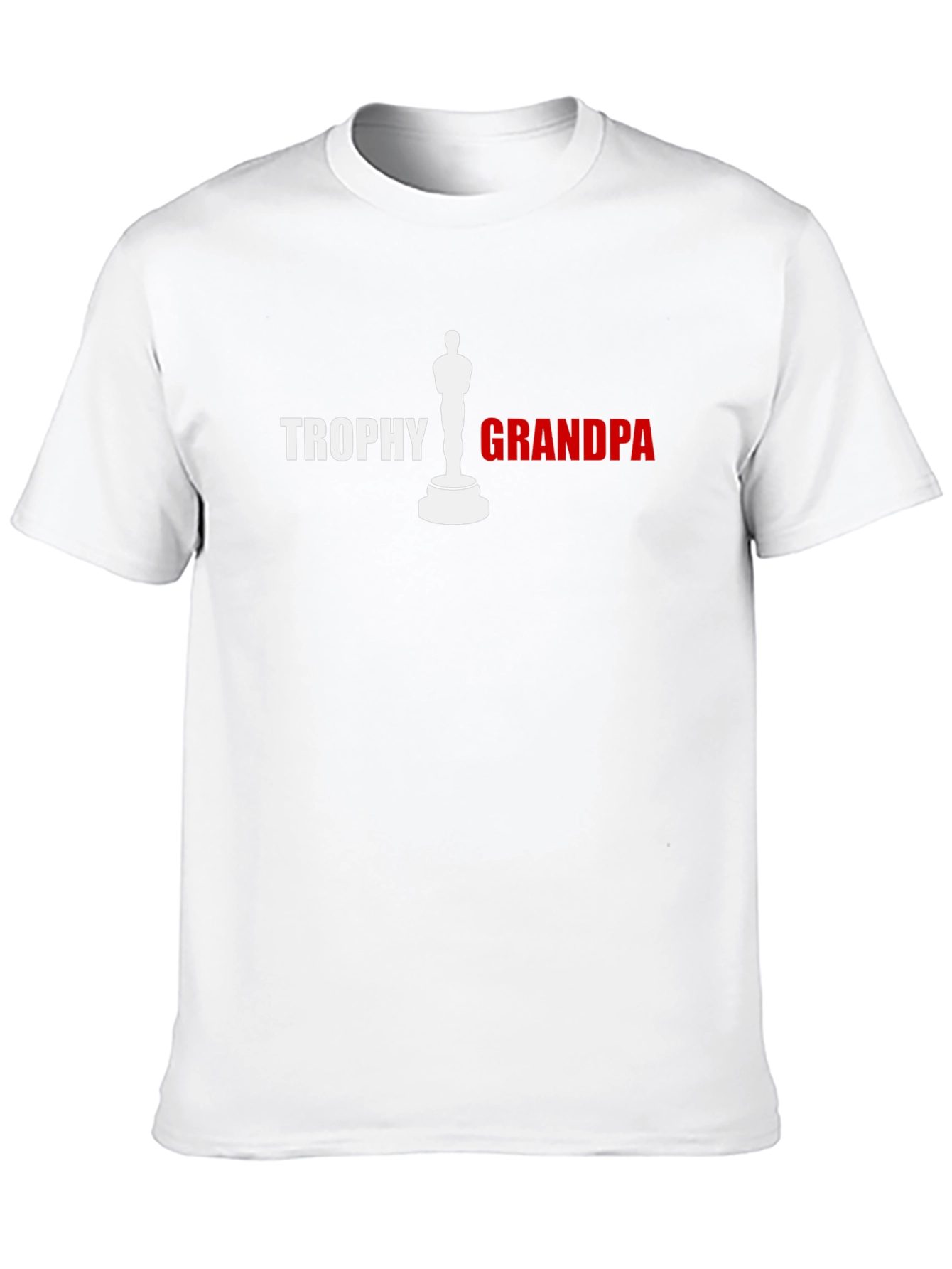 Trophy Grandpa Graphic Tee - Black Novelty T-Shirt