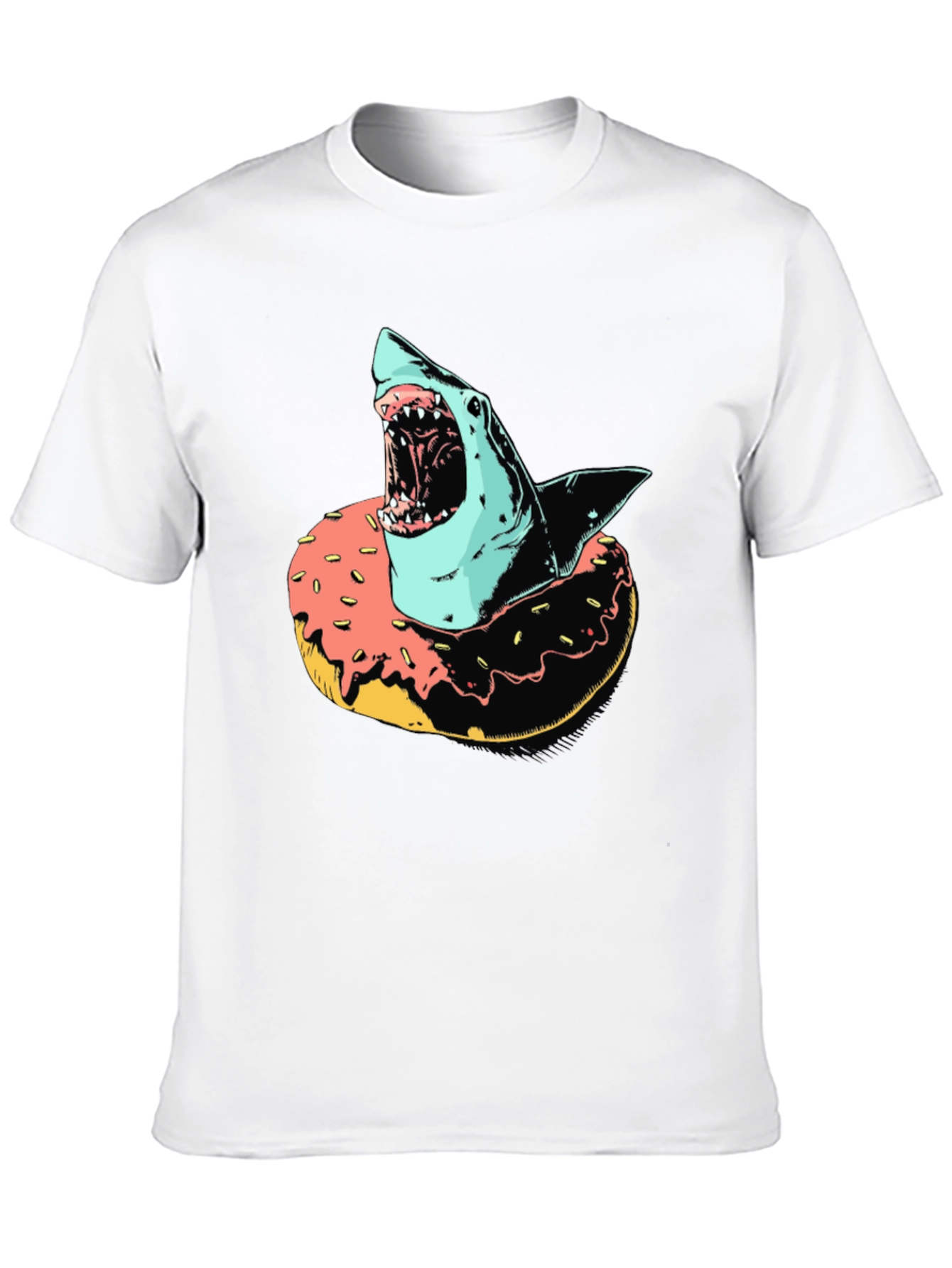 Shark Doughnut Graphic Tee
