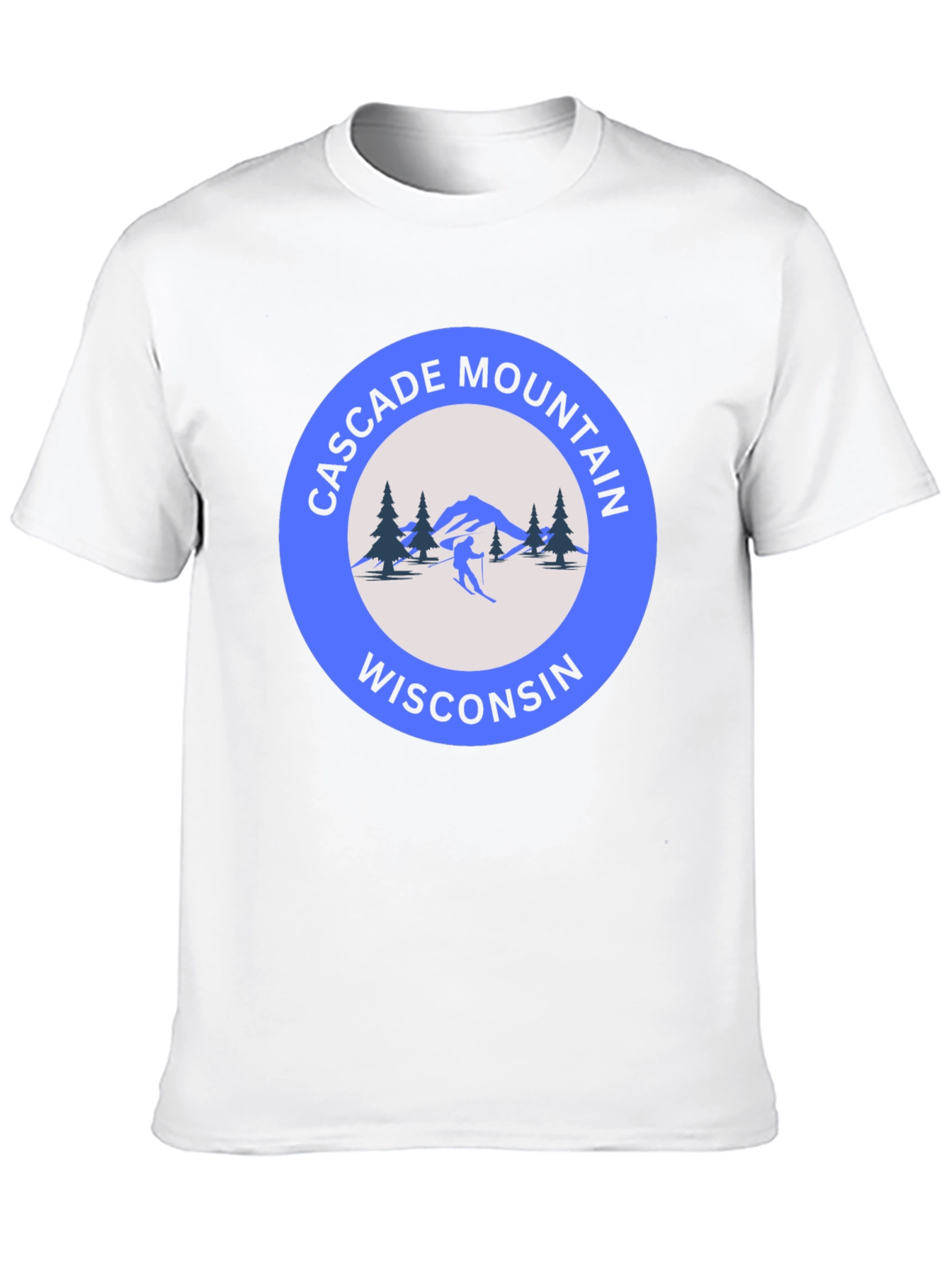 Cascade Mountain Wisconsin Graphic T-Shirt