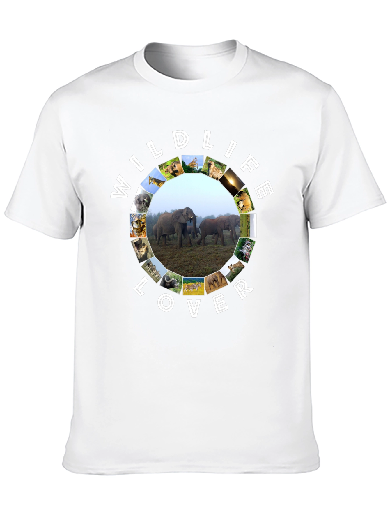 Wildlife Lover T-Shirt - Animal Graphic Tee