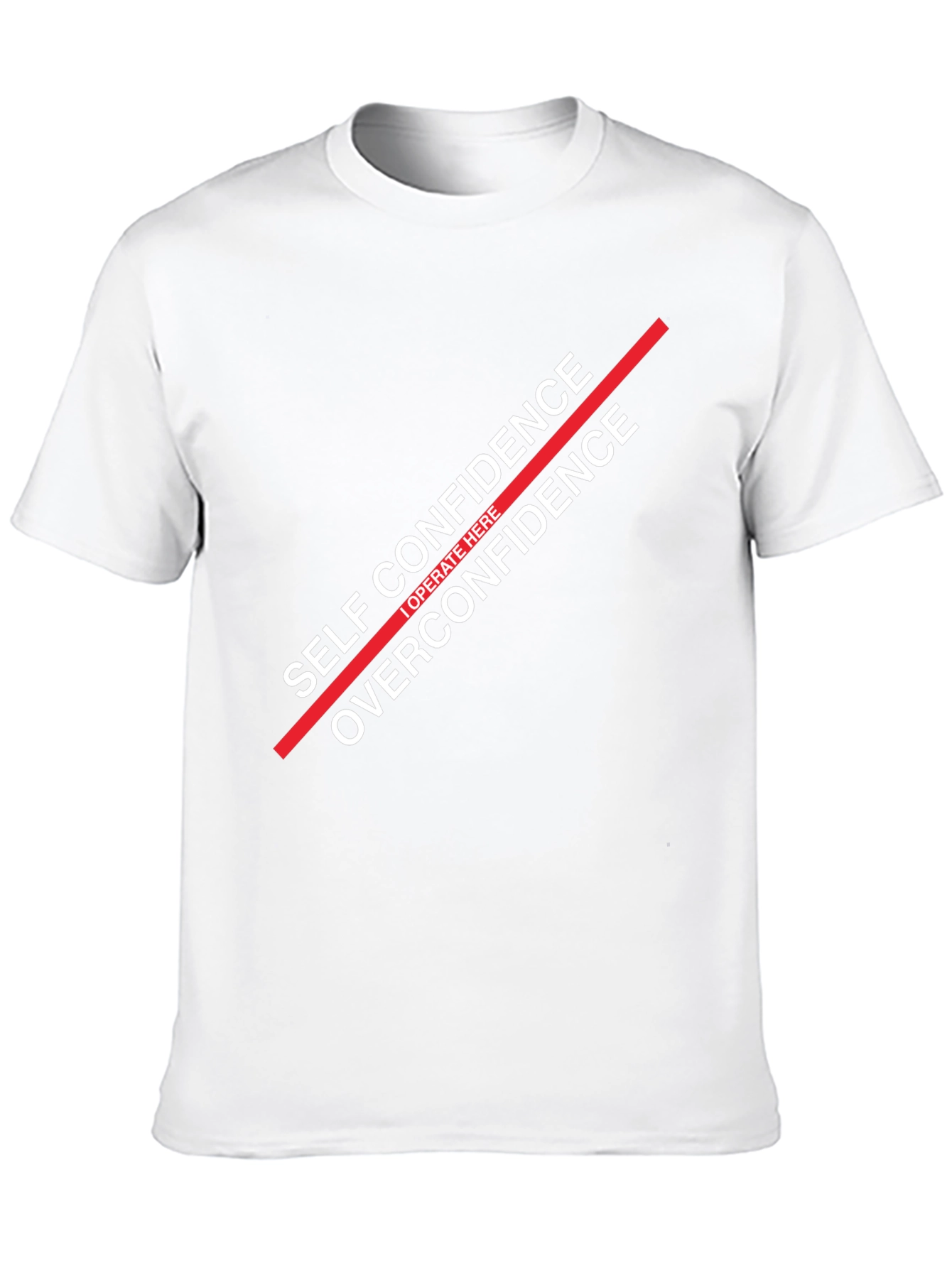 Self Confidence Graphic T-Shirt - Black