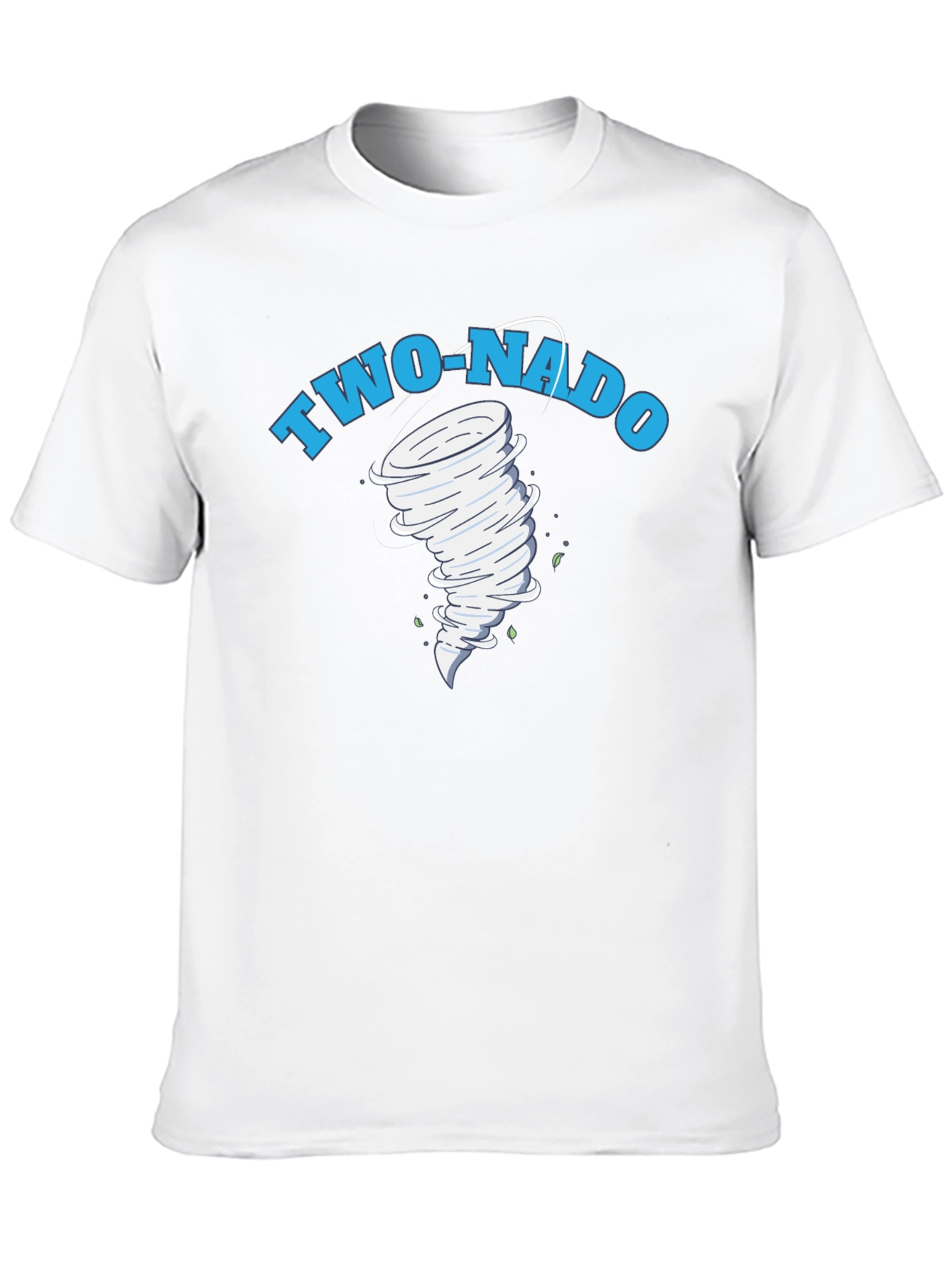 Two-Nado Graphic Print Black T-Shirt