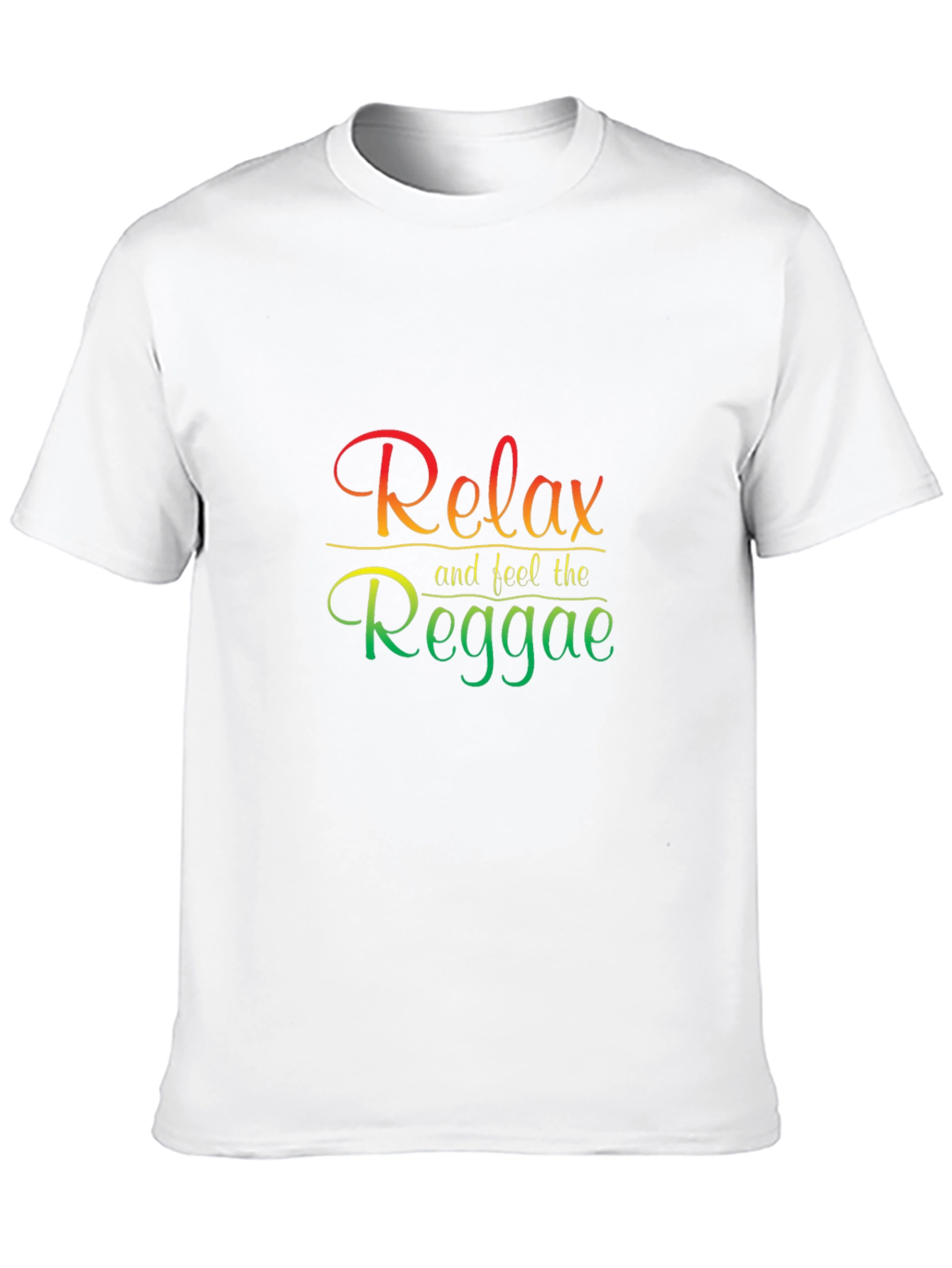 Relax and Feel the Reggae Black T-Shirt