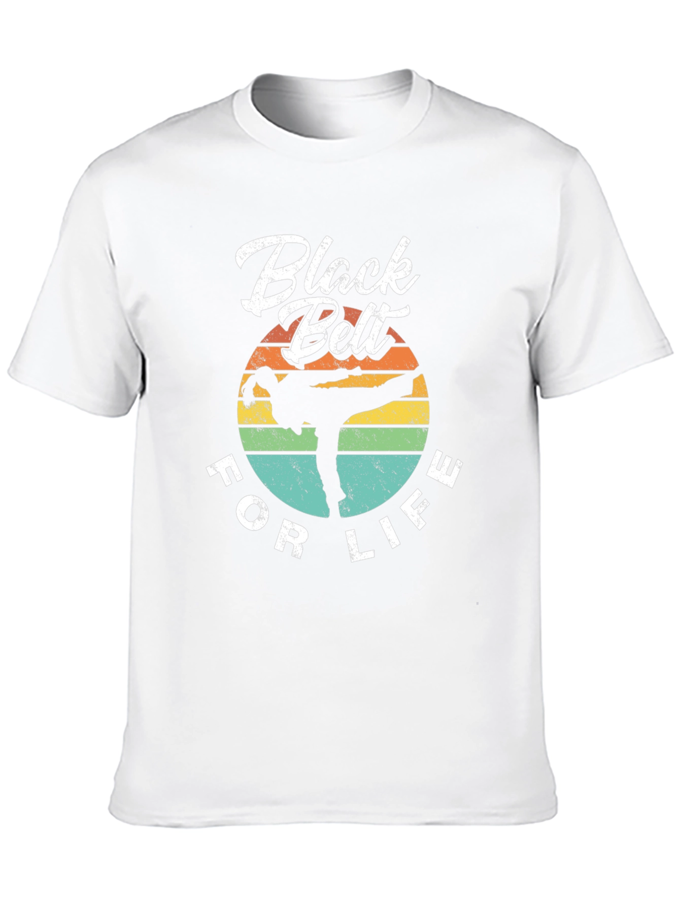 Black Belt For Life T-Shirt - Martial Arts