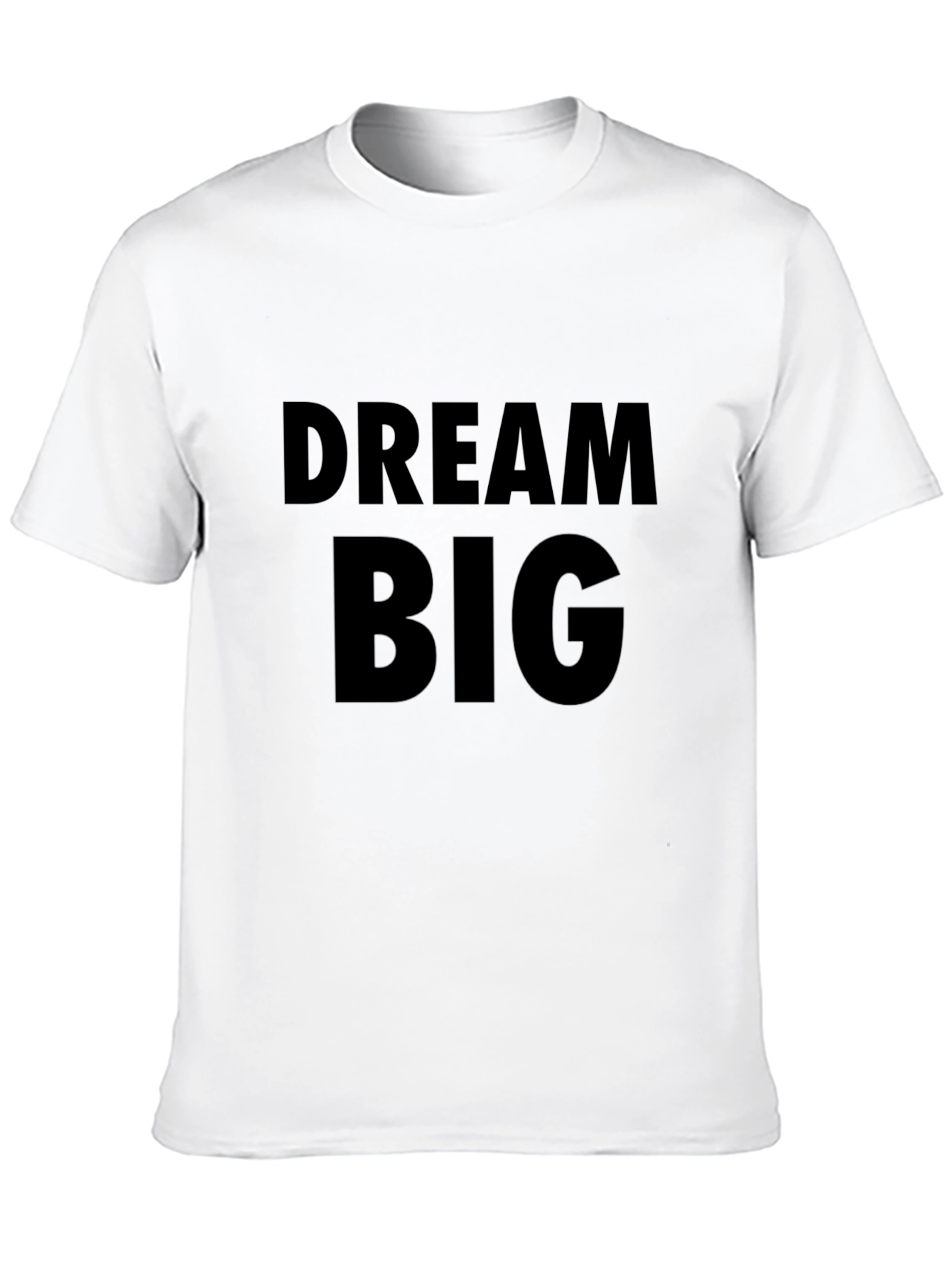 Dream Big Black Graphic Tee