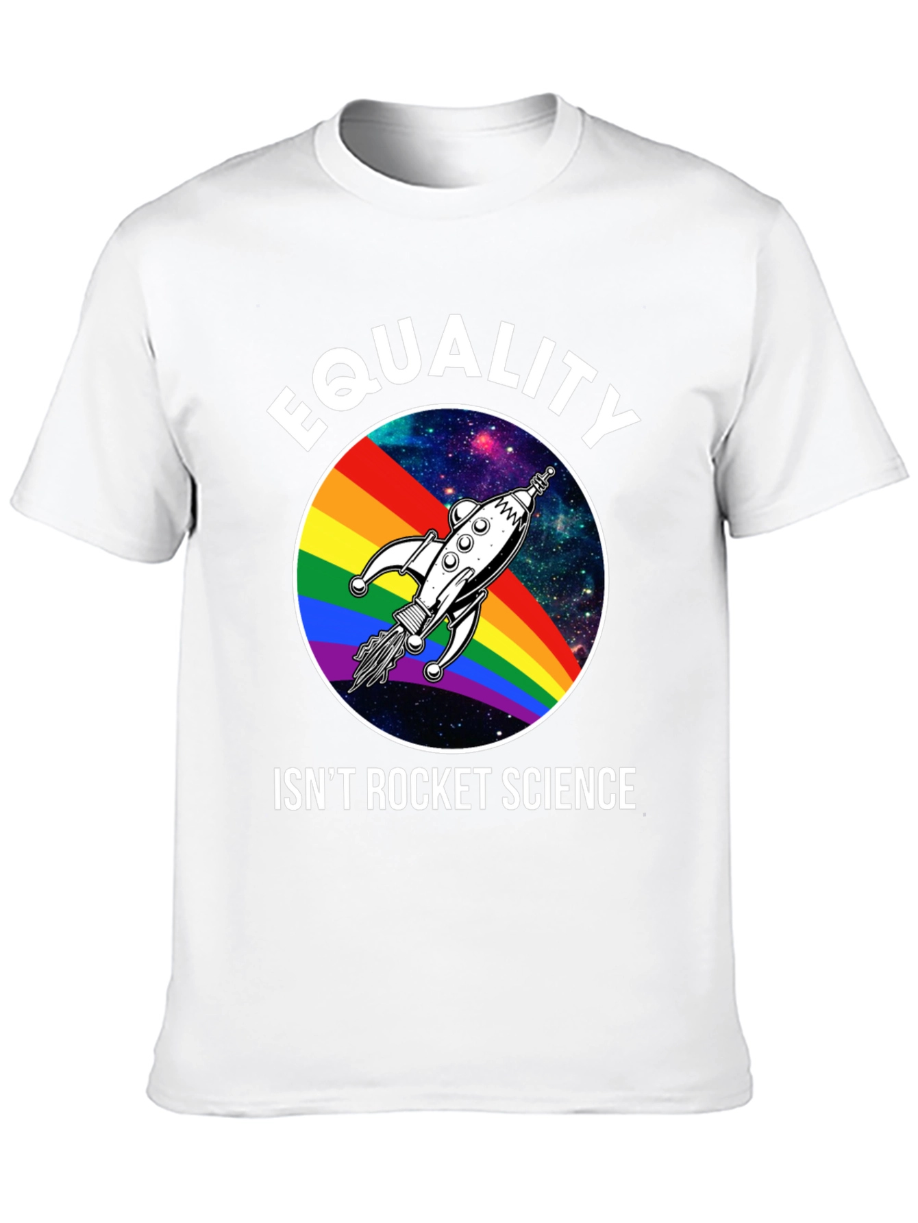 Equality Isnt Rocket Science Graphic Tee