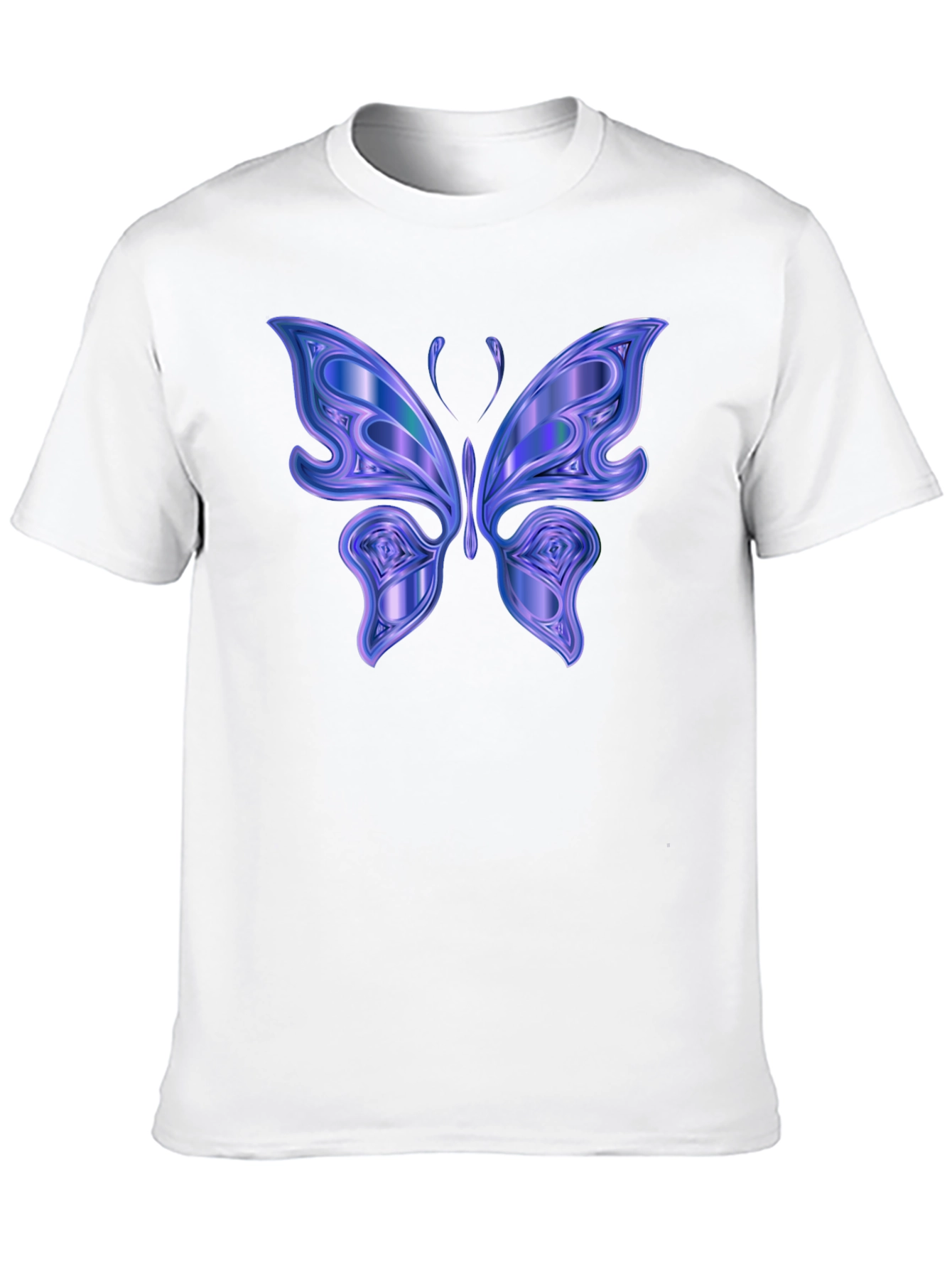Butterfly Graphic Mens Black Tee