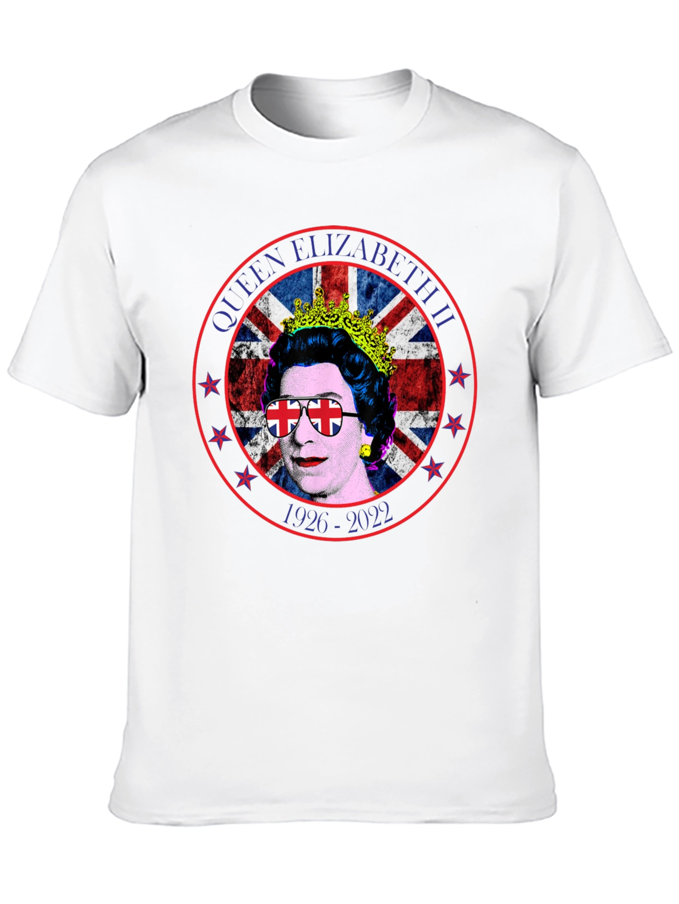 Queen Elizabeth II Tribute Graphic Tee