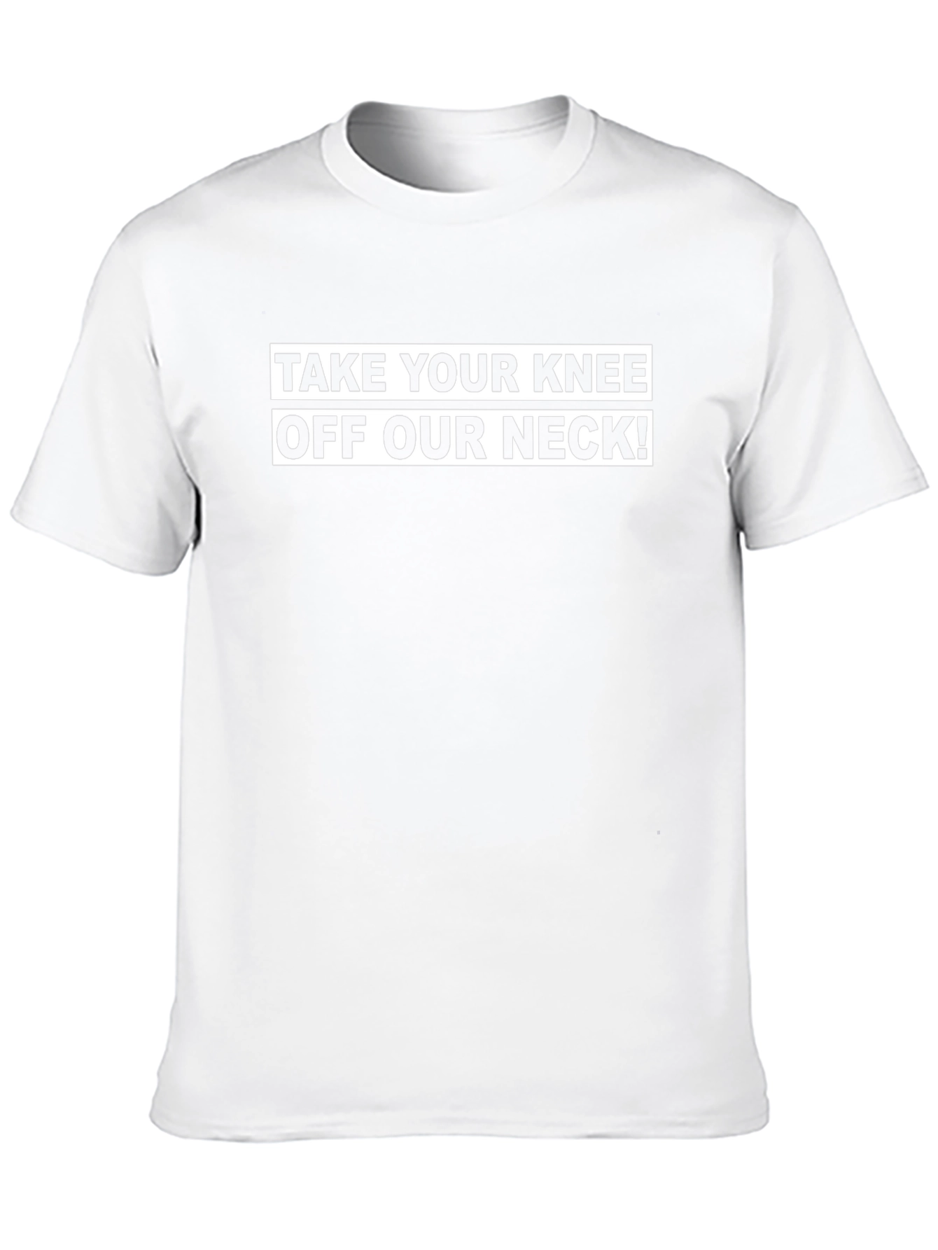 Take Your Knee Off Our Neck Graphic Tee