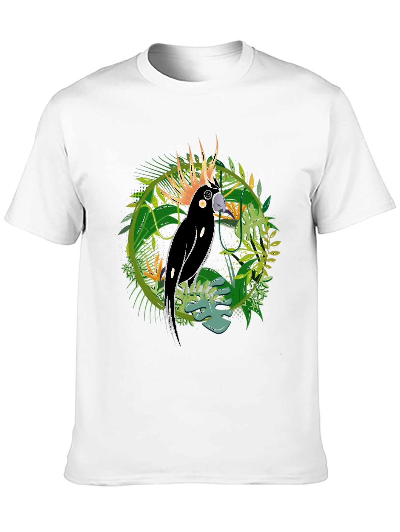 Tropical Cockatoo Graphic Tee