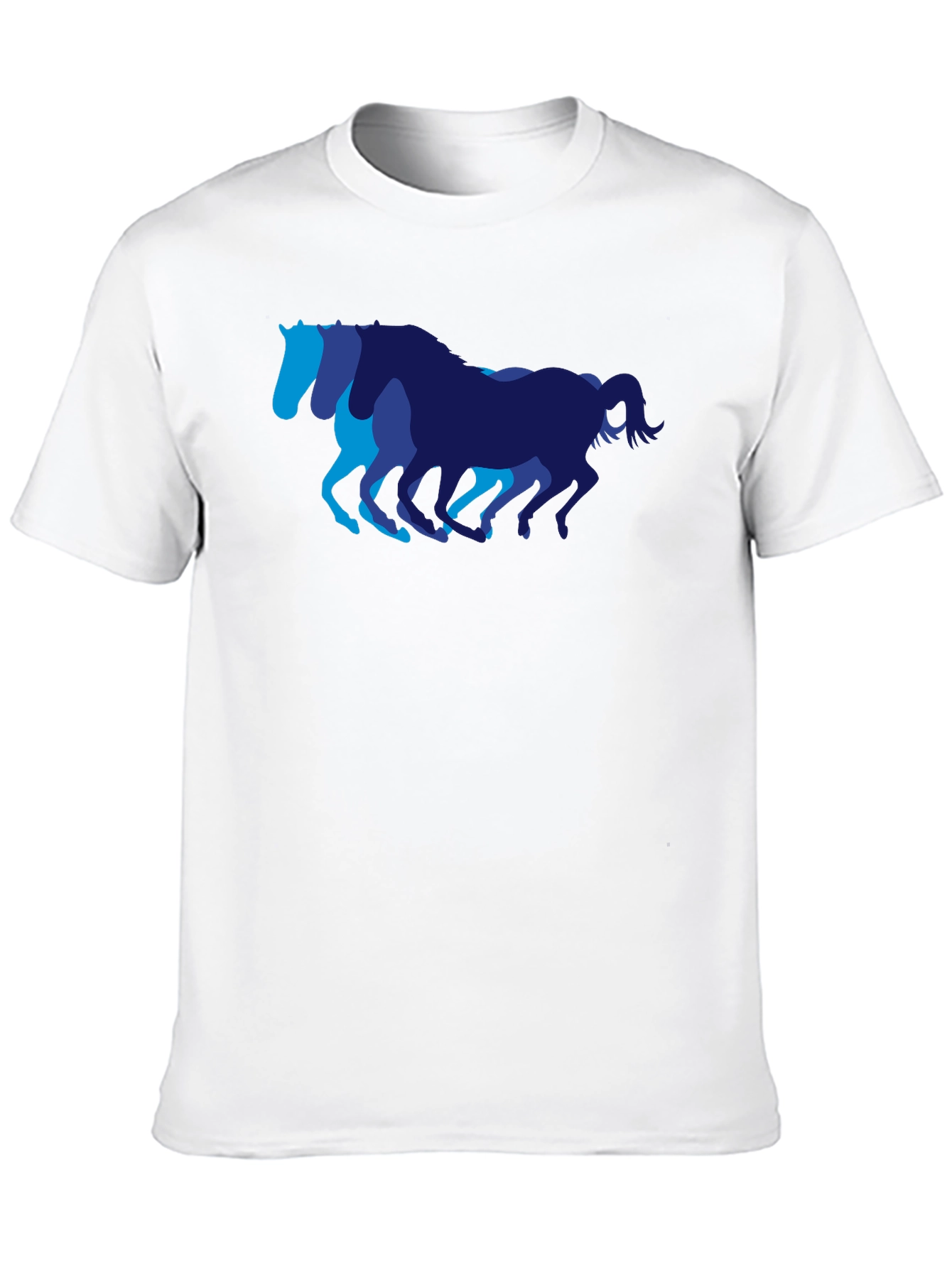 Equine Silhouette Tee - Stylish Graphic T-Shirt