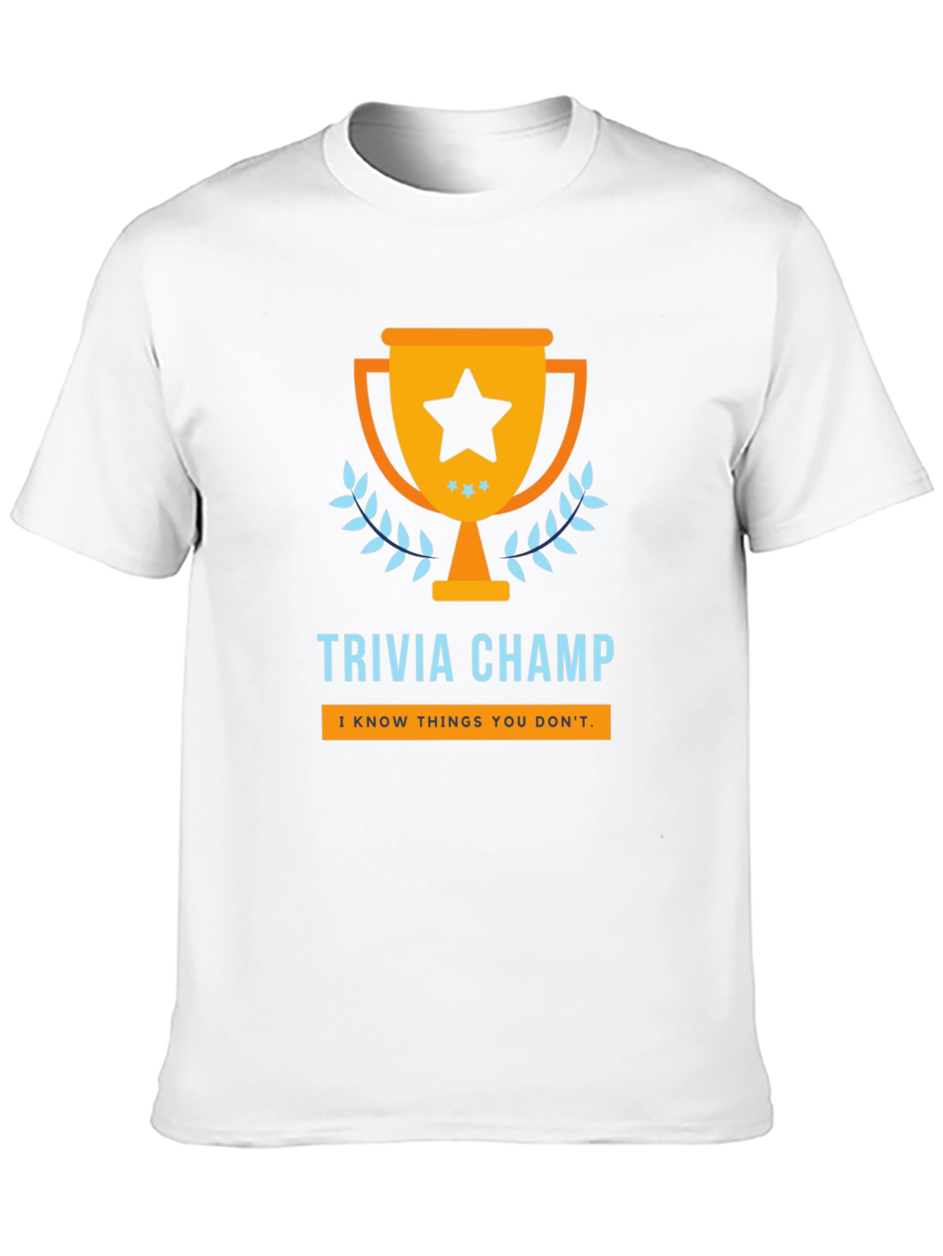 Trivia Champ Graphic T-Shirt