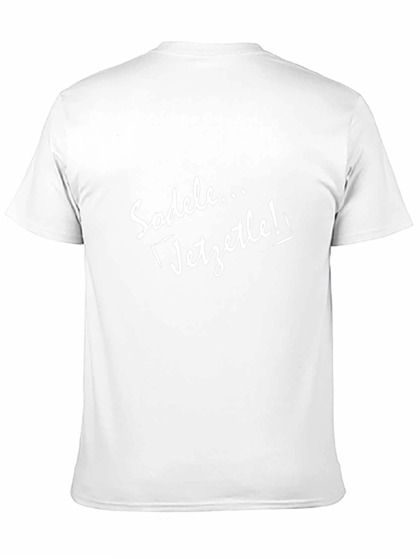 Sodele... Jetztle! Black T-Shirt - Casual Comfort