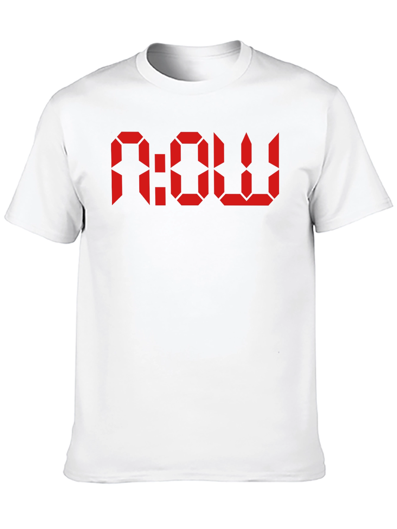 Retro Digital NOW T-Shirt - Classic Black Tee